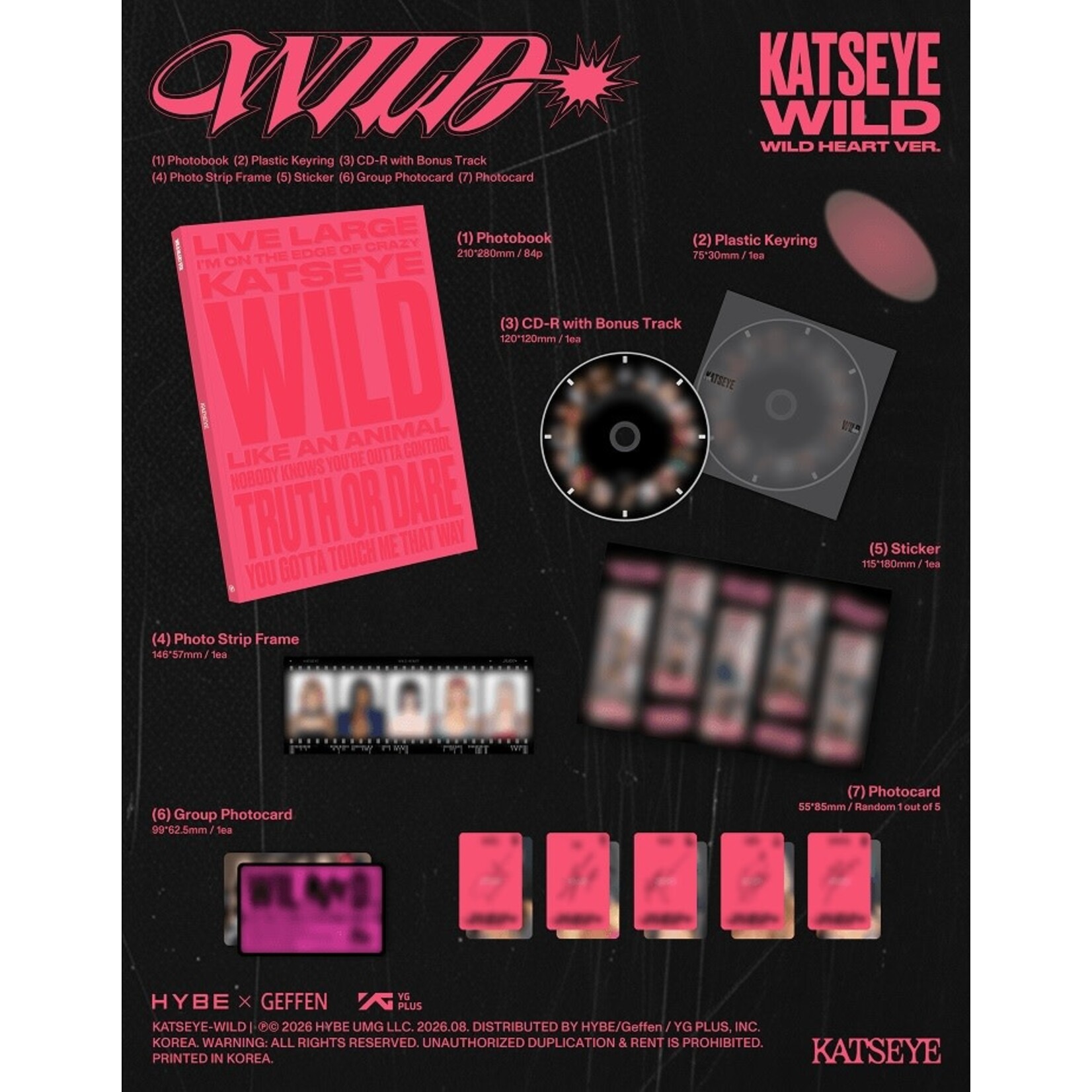 Katseye KATSEYE - 'WILD' (International Retailer Exclusive)