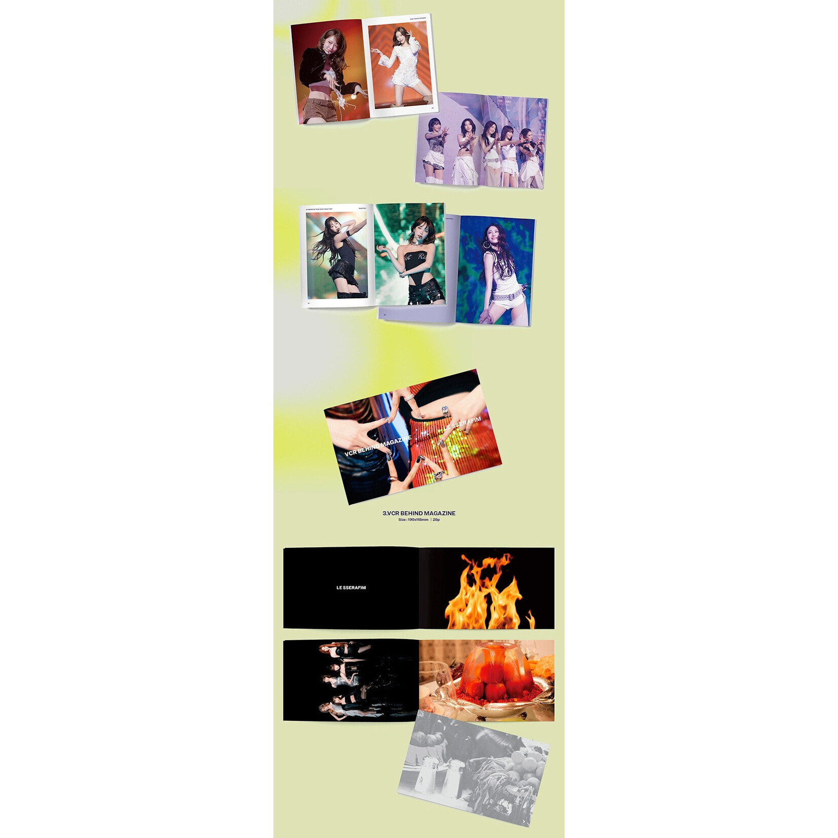 Le Sserafim LE SSERAFIM - TOUR 'EASY CRAZY HOT' ENCORE IN SEOUL DC + Weverse Gift (WS)