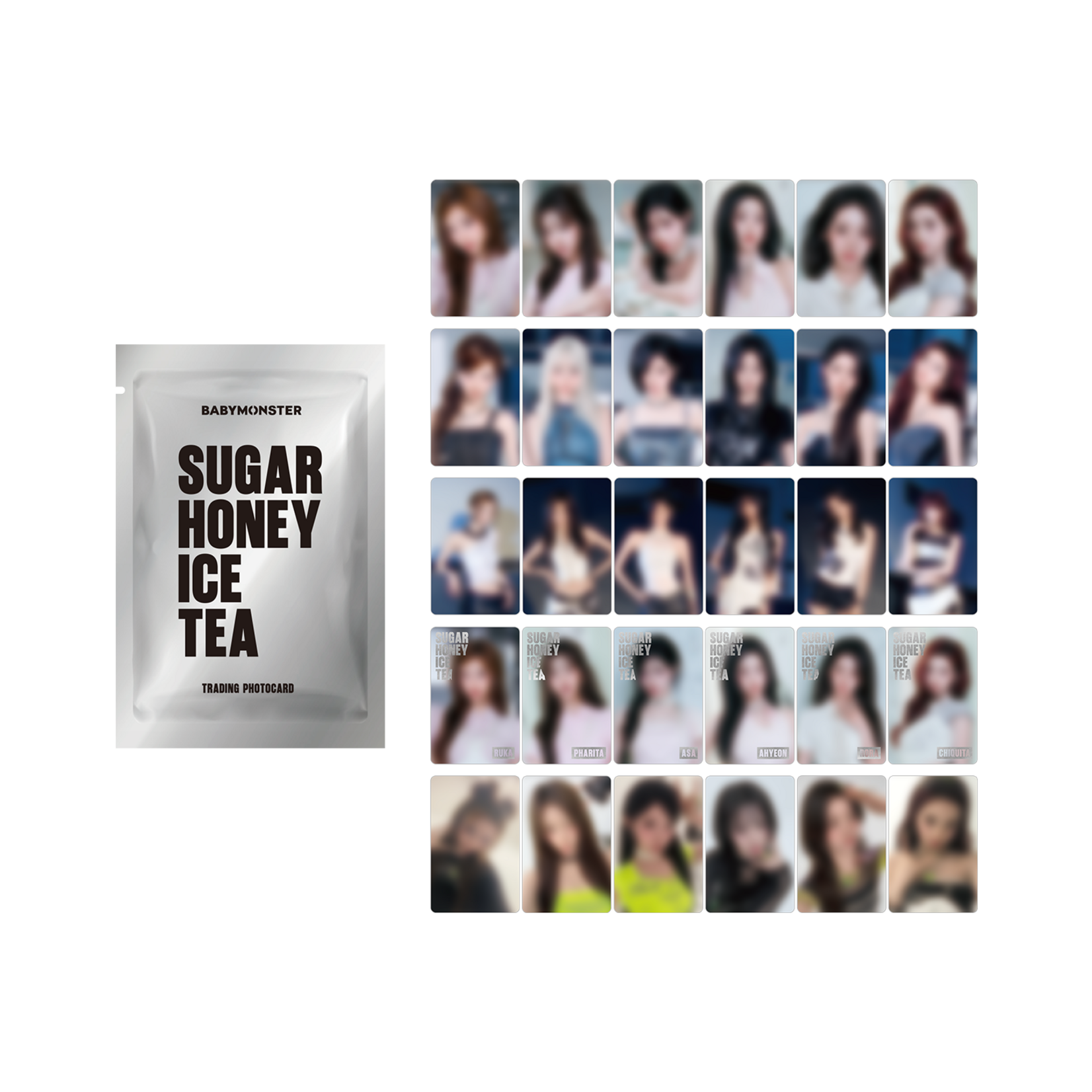 BABYMONSTER BABYMONSTER - [SUGARHONEY] TRADING PHOTOCARD