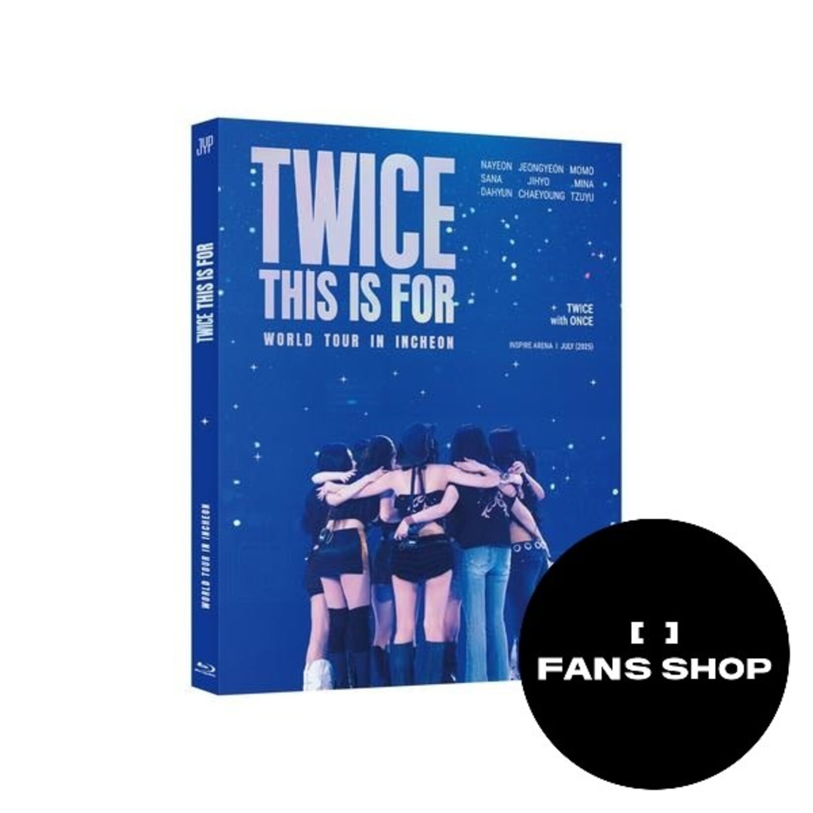 Twice TWICE - [THIS IS FOR] WORLD TOUR IN INCHEON Blu-ray + Photocard SET (FANS SHOP)