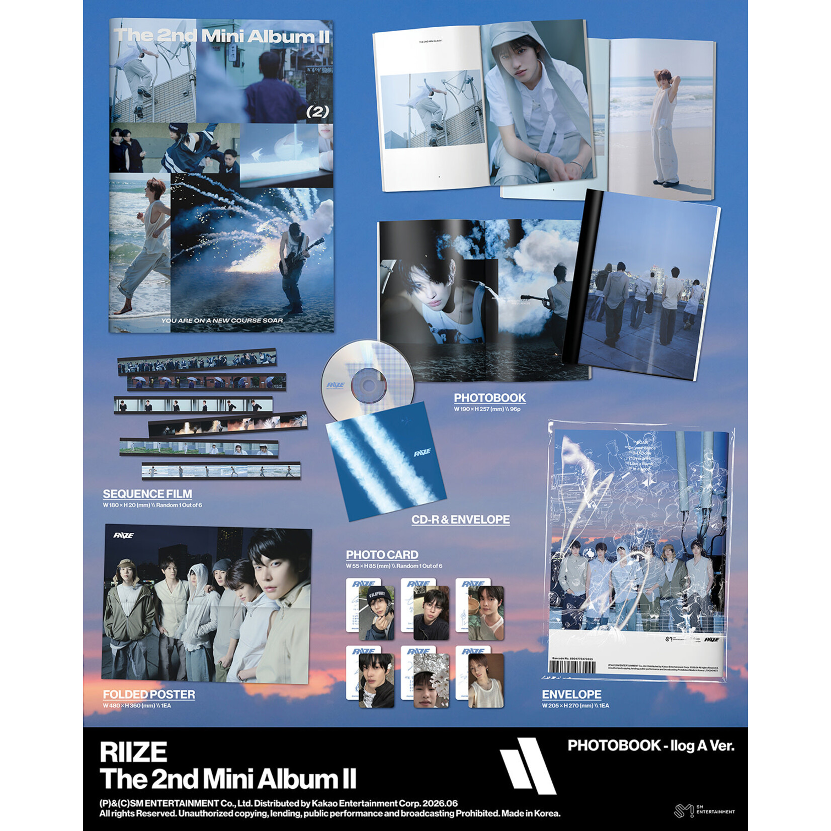 Riize RIIZE - 2ND MINI ALBUM [II] (Photobook Ver.)
