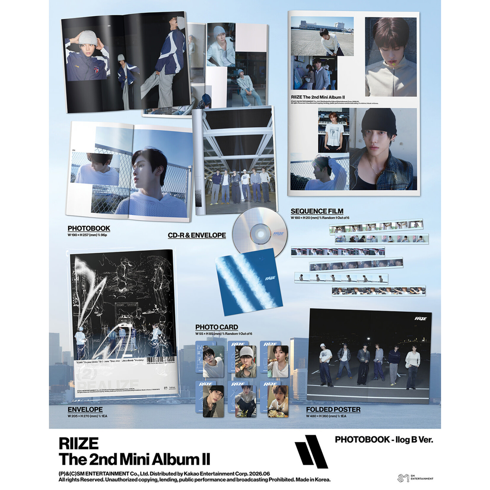Riize RIIZE - 2ND MINI ALBUM [II] (Photobook Ver.)