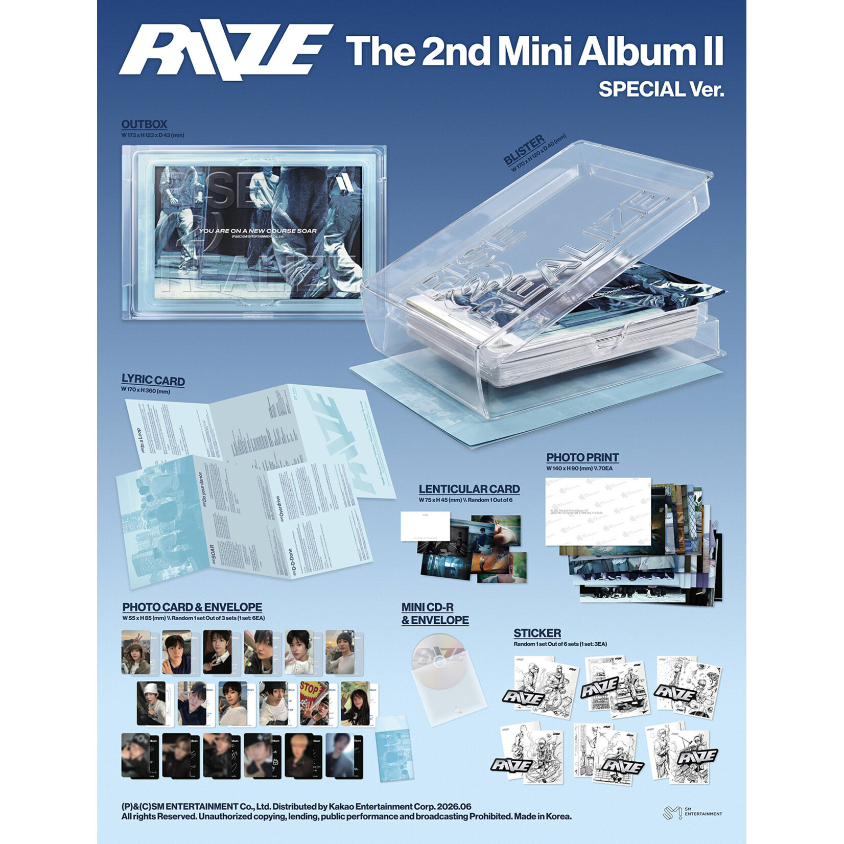 Riize RIIZE - 2ND MINI ALBUM [II] (Special Ver.)