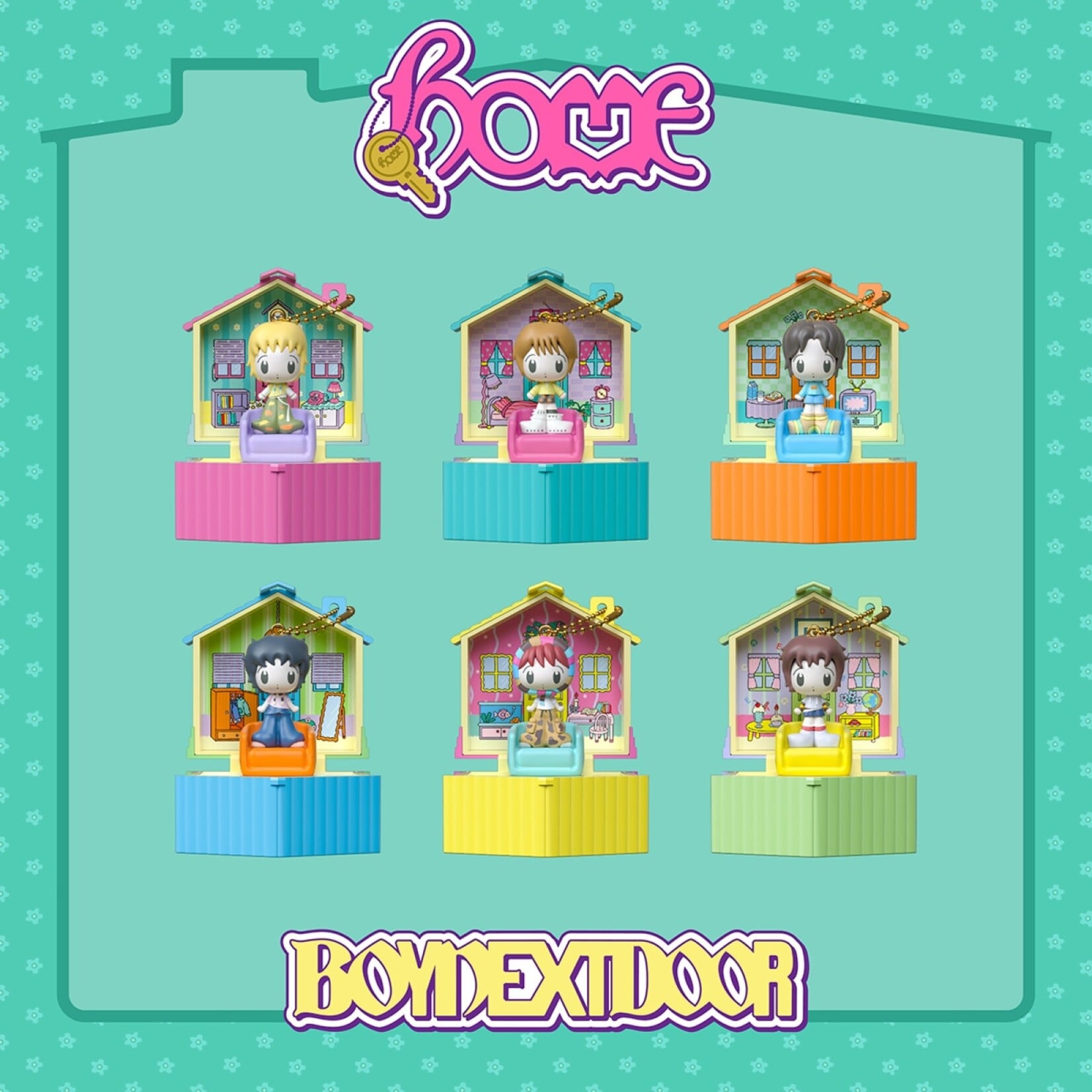 BoyNextDoor BOYNEXTDOOR - 1st Studio Album [HOME] (POCKET HOME ver.)