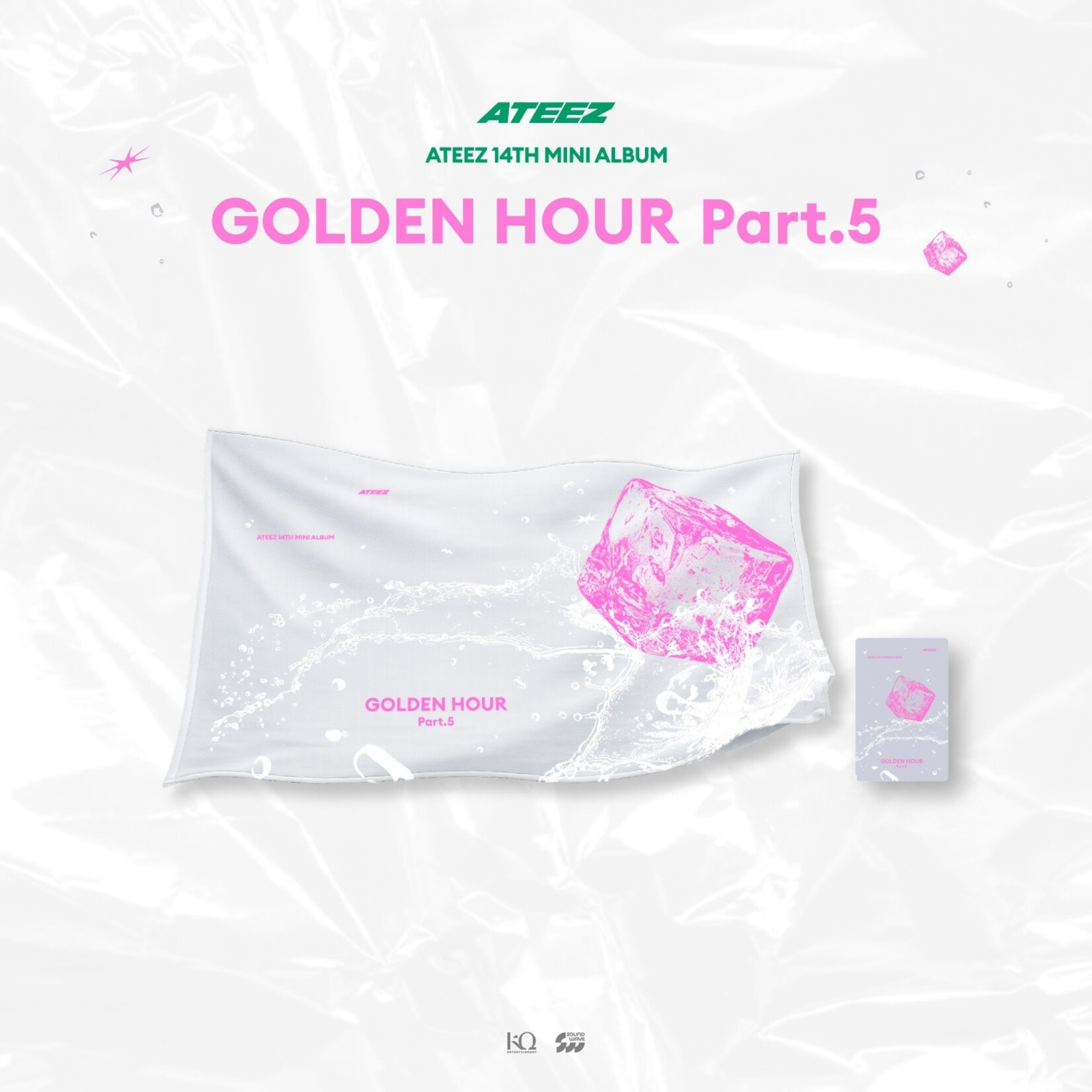 ATEEZ ATEEZ - POP-UP STORE [GOLDEN HOUR : Part.5] MD : SLOGAN TOWEL