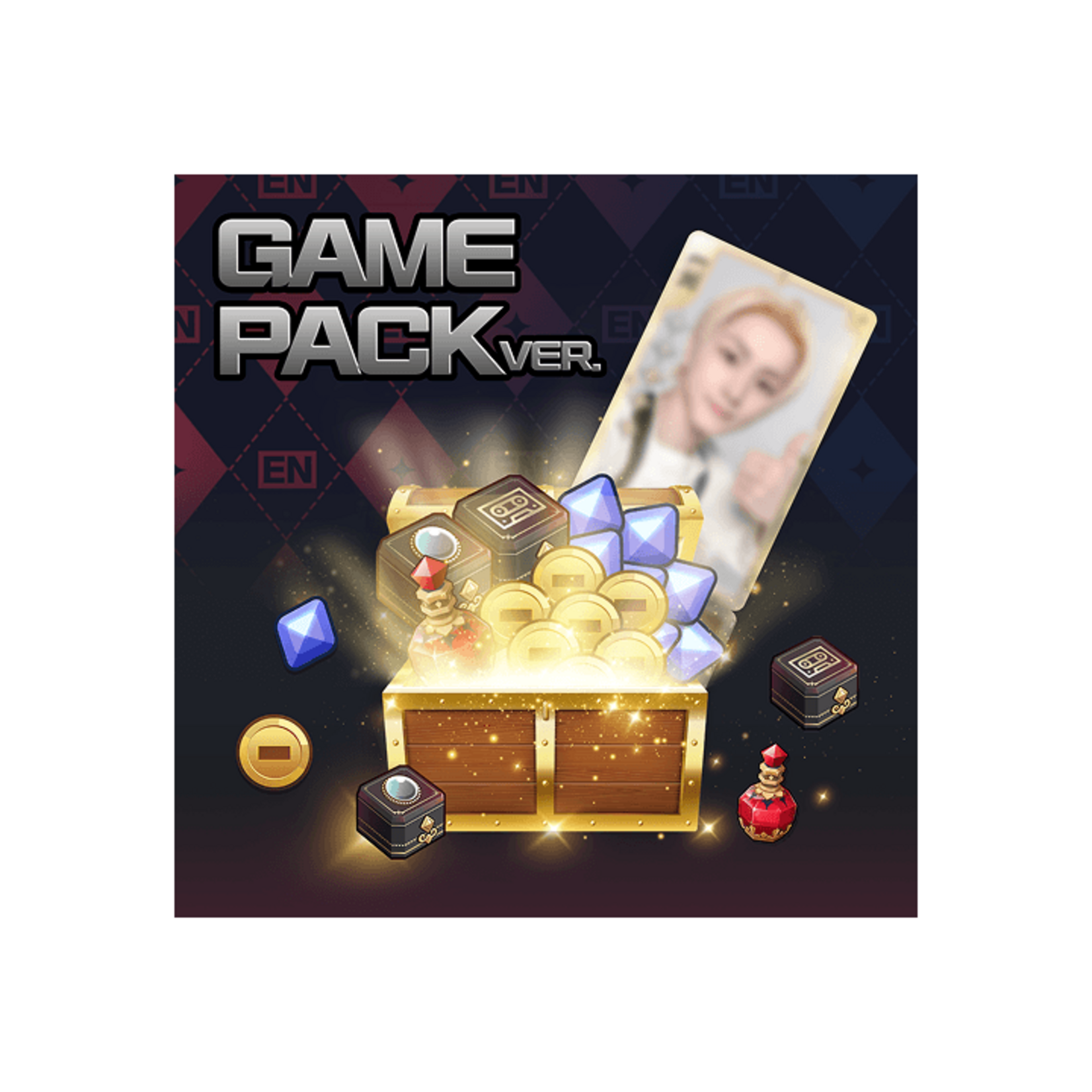 Enhypen ENHYPEN WORLD COUPON CARD COLLECTION - FORENSICS UNIT GAME PACK ver.