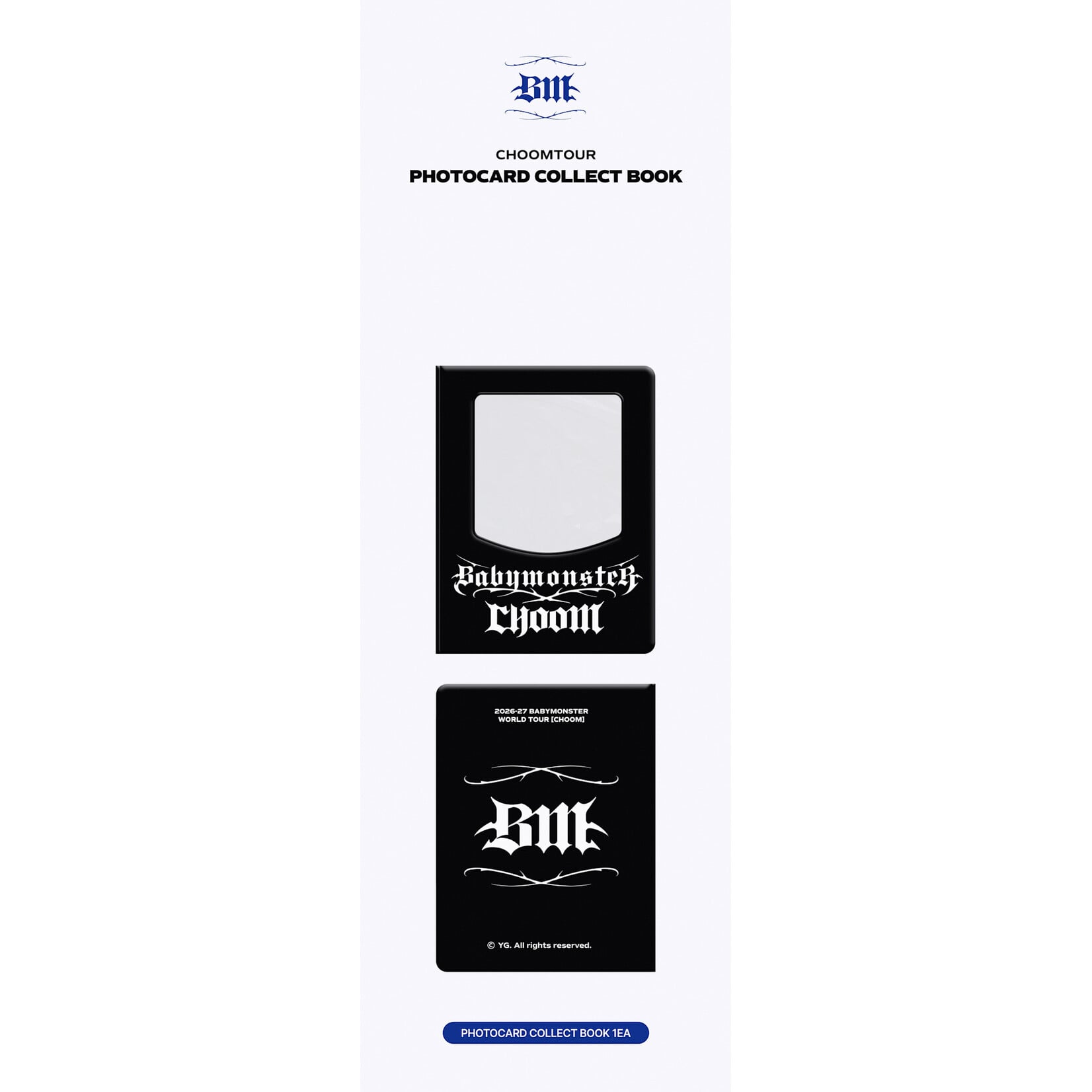 BABYMONSTER [CHOOMTOUR] BABYMONSTER PHOTOCARD COLLECT BOOK