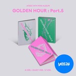 ATEEZ ATEEZ - 14th Mini [GOLDEN HOUR : Part.5] (Photobook Ver.) + Random Photocard (YES24)