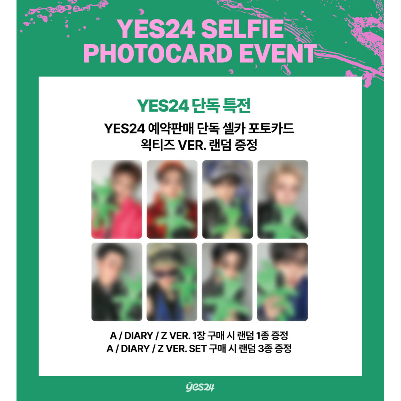 ATEEZ ATEEZ - 14th Mini [GOLDEN HOUR : Part.5] (Photobook Ver.) + Random Photocard (YES24)