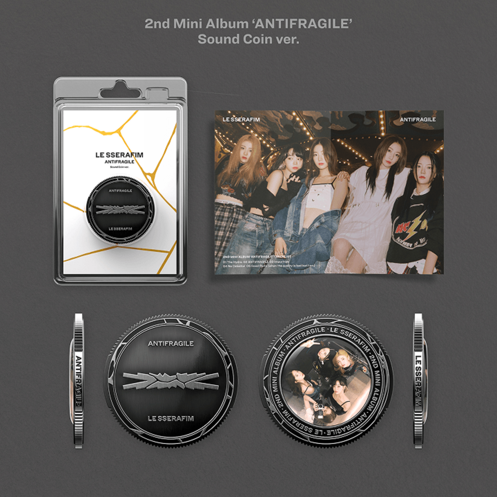 Le Sserafim LE SSERAFIM - ‘Sound Coin Album’  + Weverse Gift (WS)