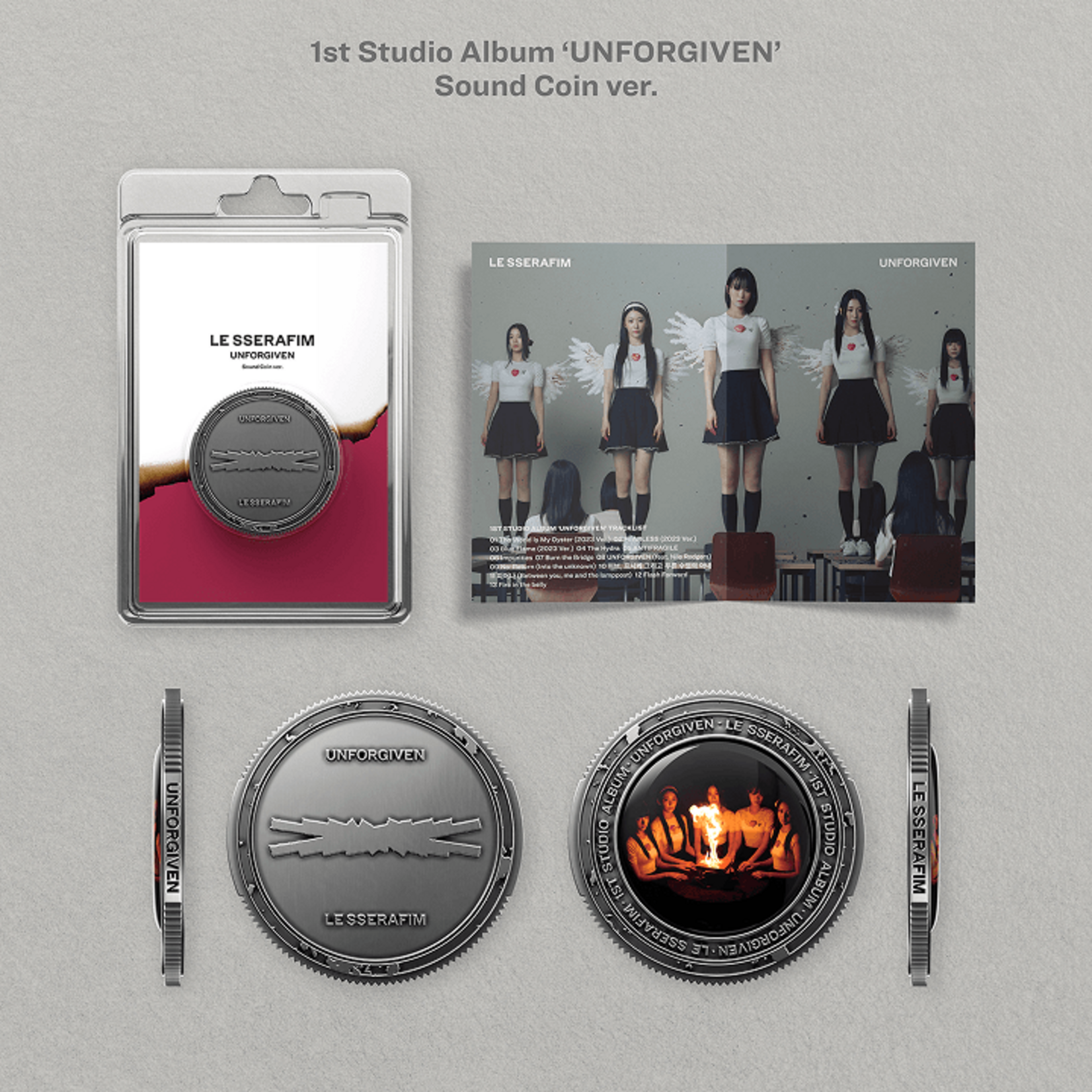 Le Sserafim LE SSERAFIM - ‘Sound Coin Album’  + Weverse Gift (WS)