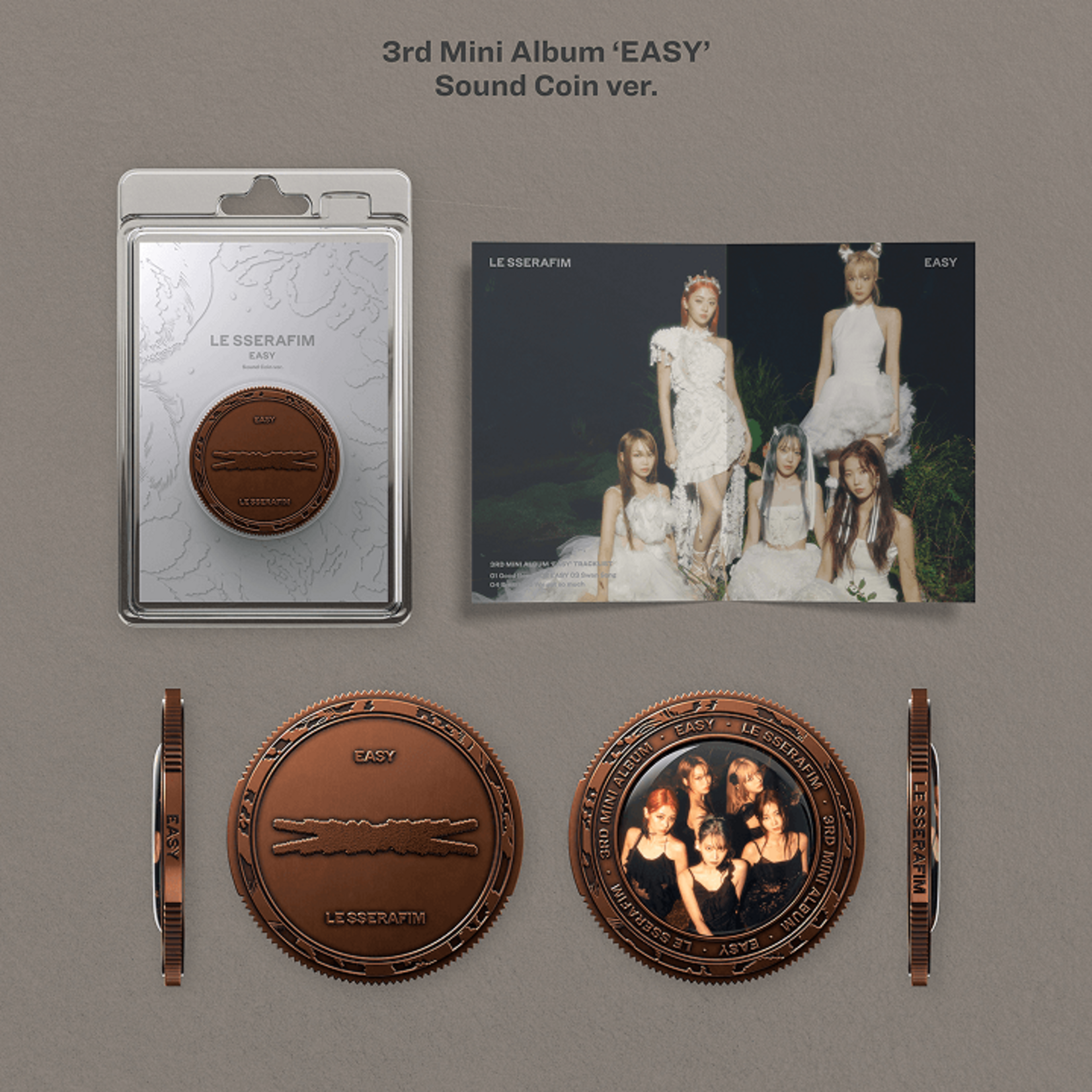 Le Sserafim LE SSERAFIM - ‘Sound Coin Album’  + Weverse Gift (WS)