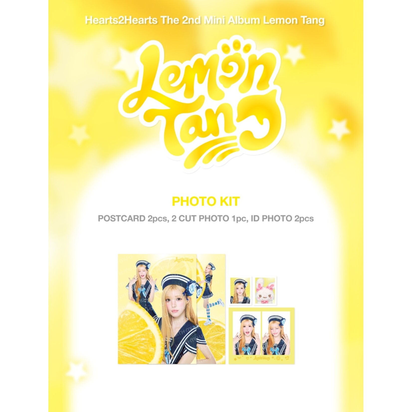Hearts2Hearts Hearts2Hearts - 2ND MINI ALBUM POP-UP [레몬탱 (LEMON TANG)] OFFICIAL MD : PHOTO KIT