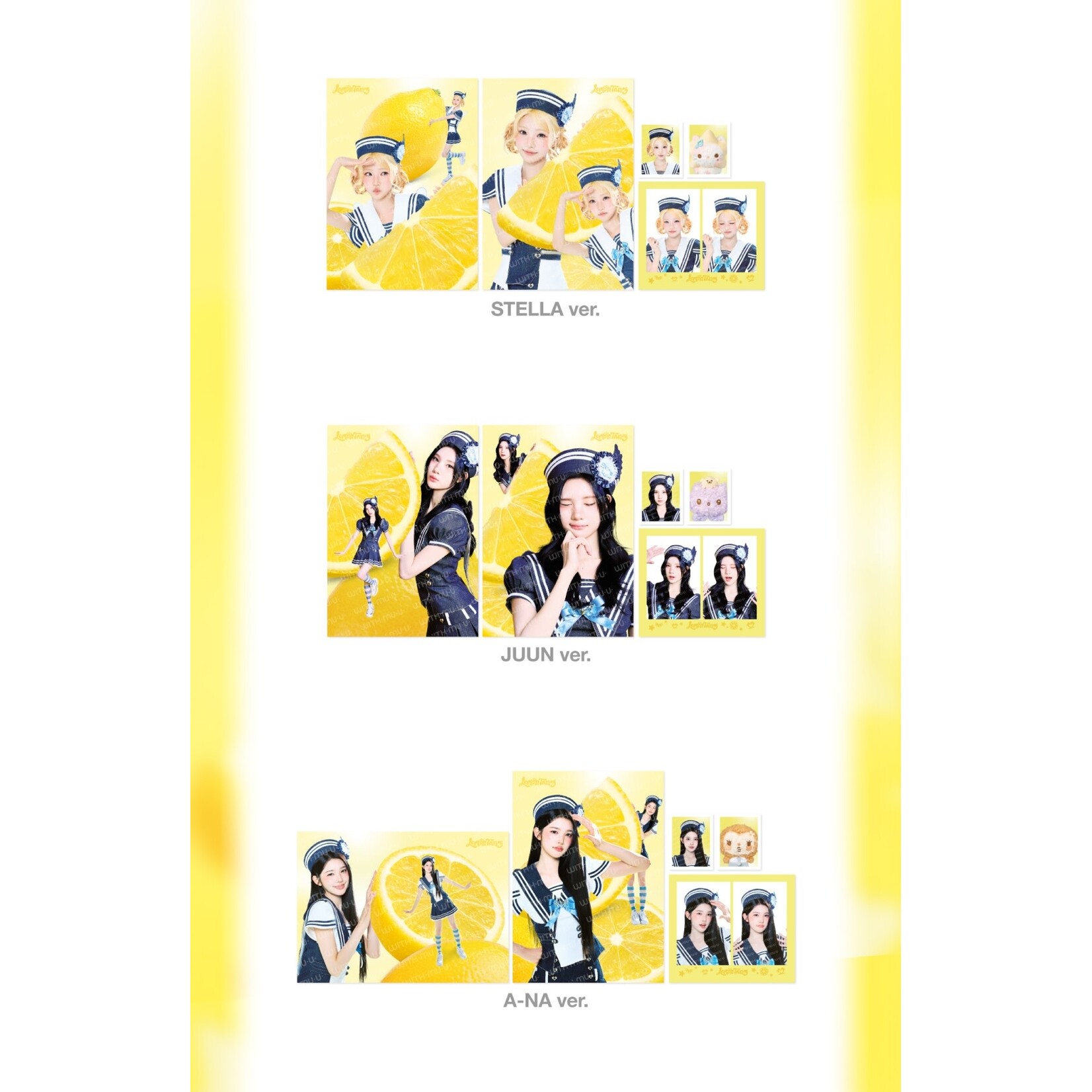 Hearts2Hearts Hearts2Hearts - 2ND MINI ALBUM POP-UP [레몬탱 (LEMON TANG)] OFFICIAL MD : PHOTO KIT