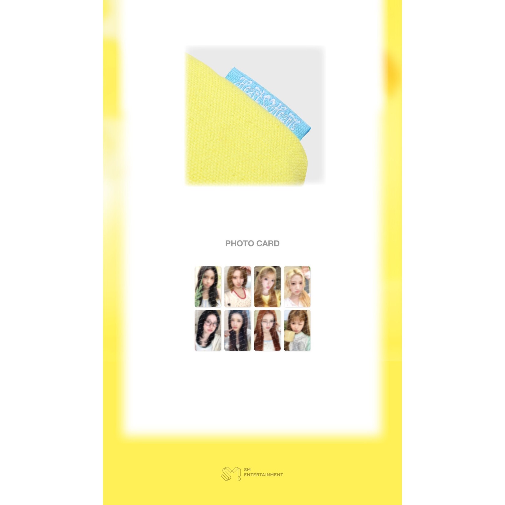 Hearts2Hearts Hearts2Hearts - 2ND MINI ALBUM POP-UP [레몬탱 (LEMON TANG)] OFFICIAL MD : LEMON POUCH SET