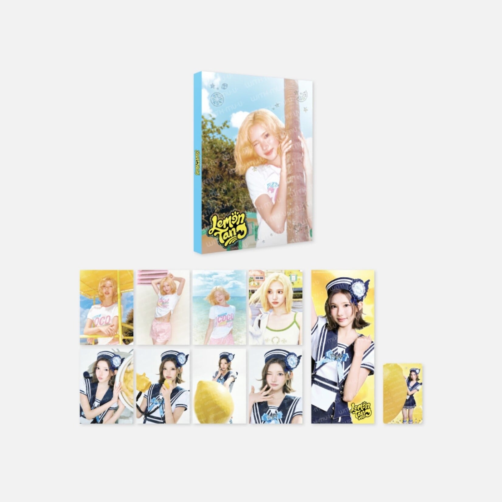 Hearts2Hearts Hearts2Hearts - 2ND MINI ALBUM POP-UP [레몬탱 (LEMON TANG)] OFFICIAL MD : PHOTO SET
