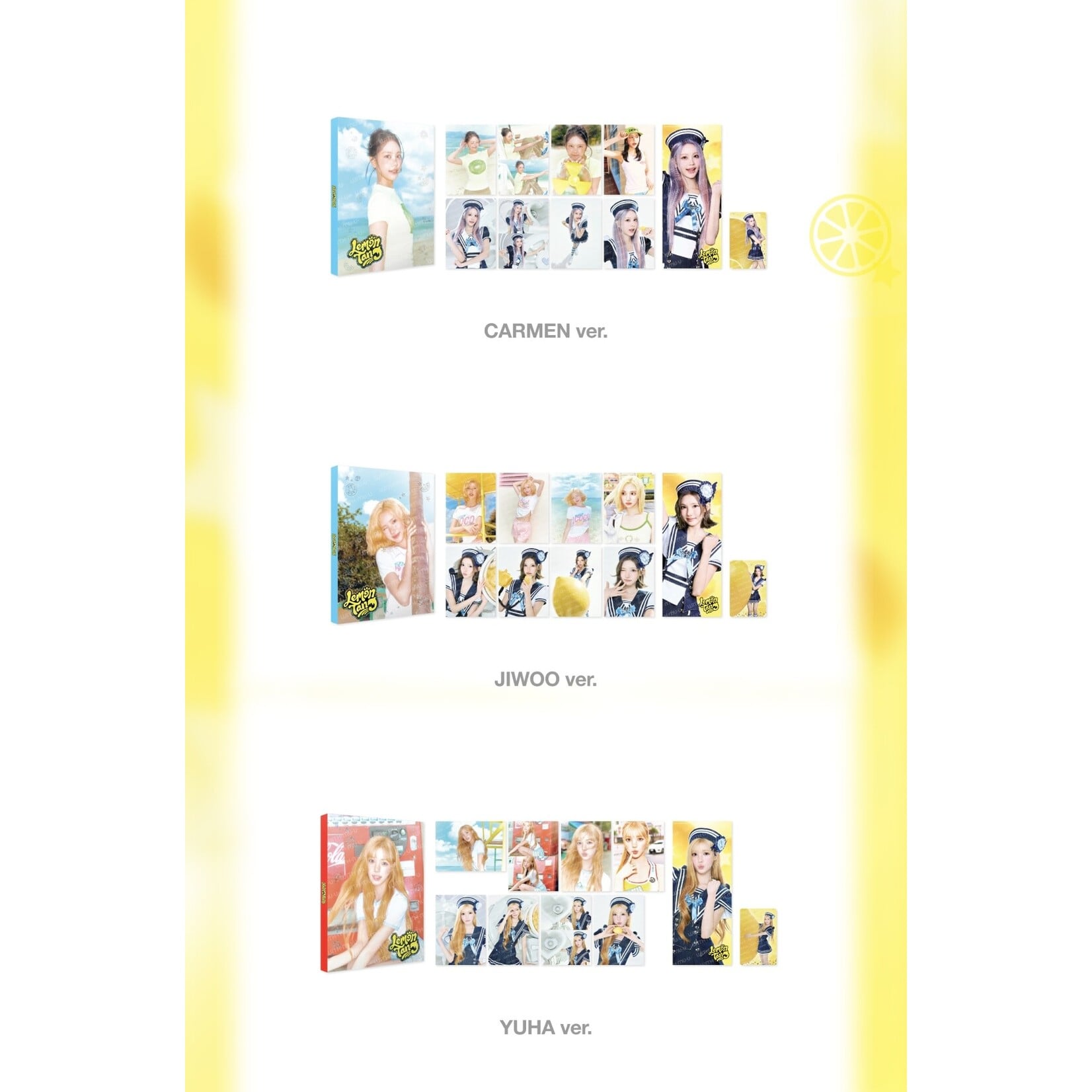Hearts2Hearts Hearts2Hearts - 2ND MINI ALBUM POP-UP [레몬탱 (LEMON TANG)] OFFICIAL MD : PHOTO SET