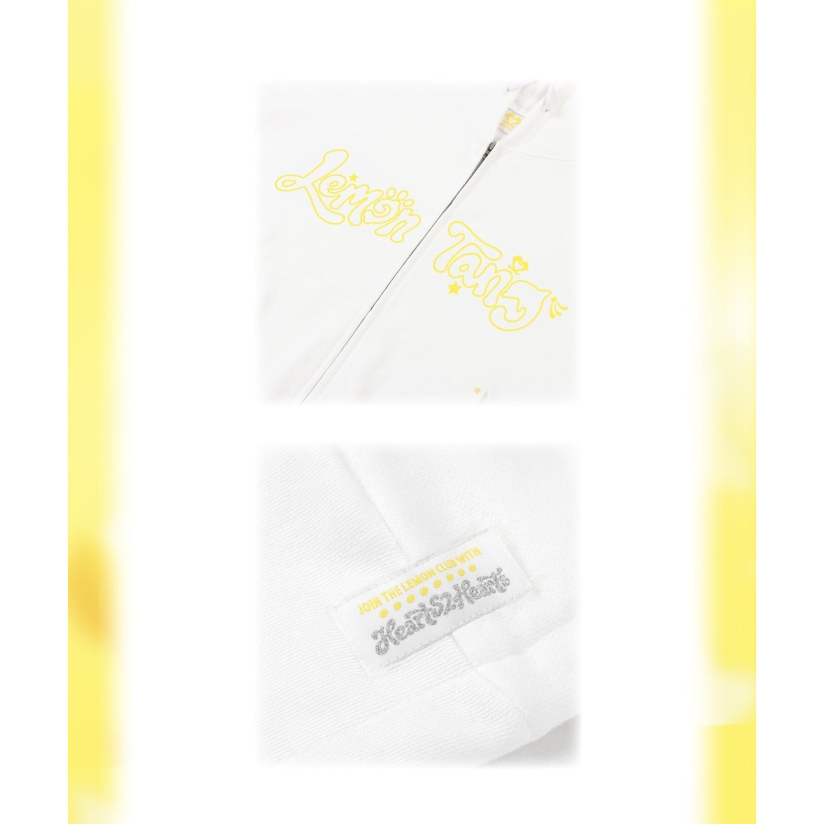 Hearts2Hearts Hearts2Hearts - 2ND MINI ALBUM POP-UP [레몬탱 (LEMON TANG)] OFFICIAL MD : ZIP-UP HOODIE SET