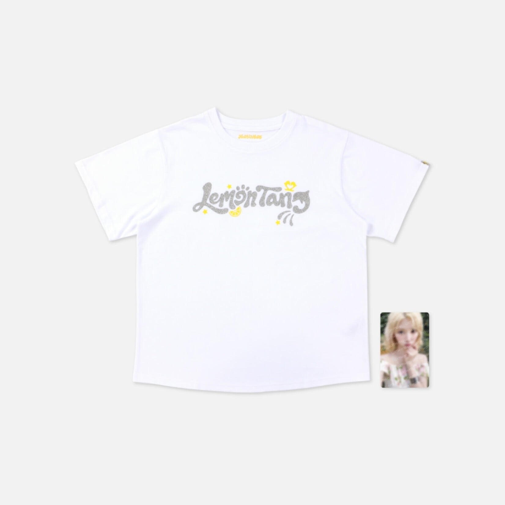 Hearts2Hearts Hearts2Hearts - 2ND MINI ALBUM POP-UP [레몬탱 (LEMON TANG)] OFFICIAL MD : T-SHIRT SET (A)