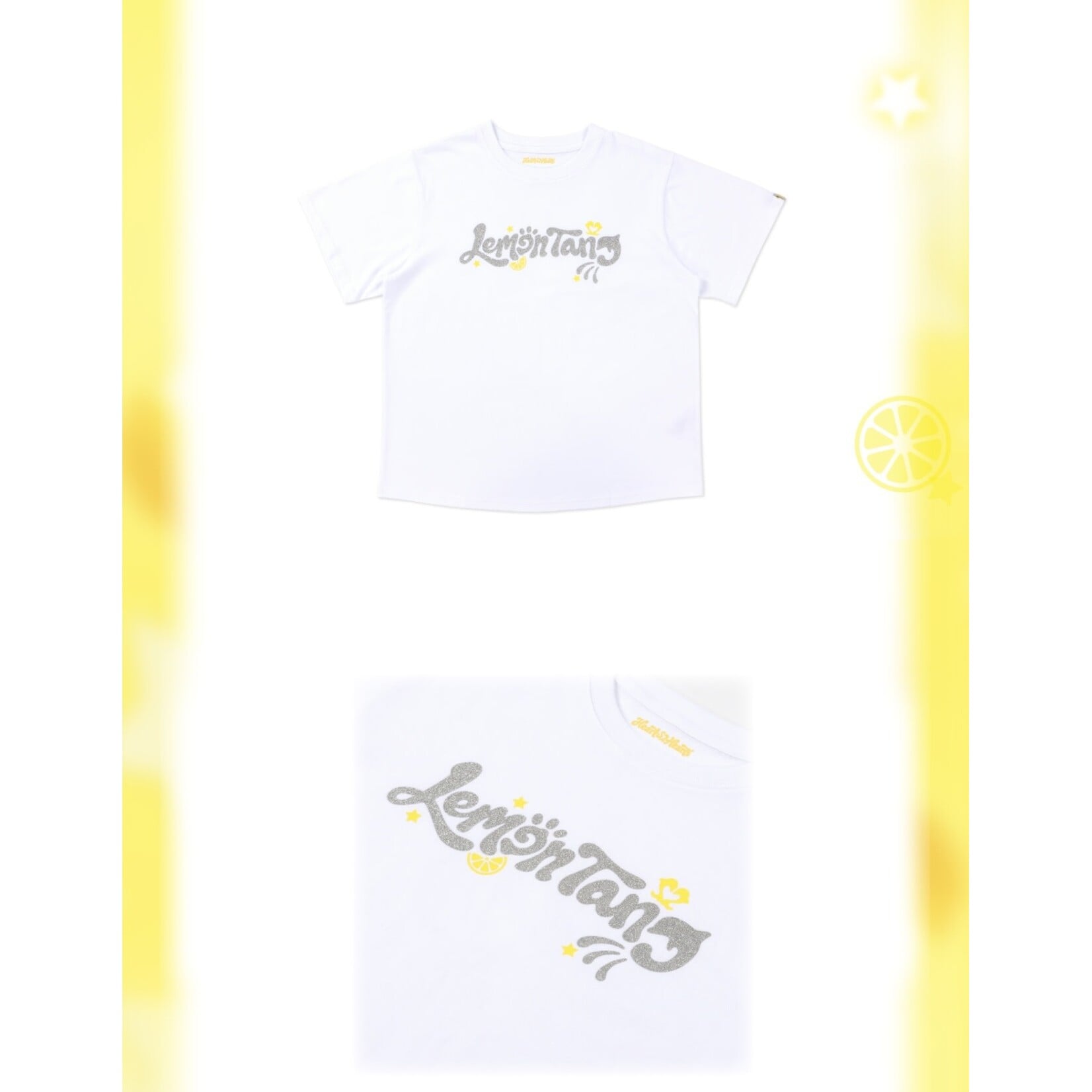 Hearts2Hearts Hearts2Hearts - 2ND MINI ALBUM POP-UP [레몬탱 (LEMON TANG)] OFFICIAL MD : T-SHIRT SET (A)