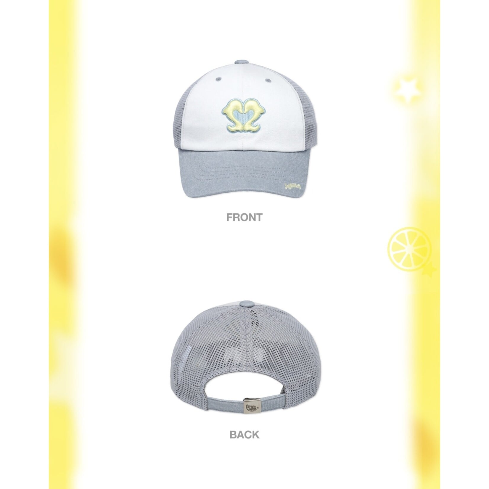 Hearts2Hearts Hearts2Hearts - 2ND MINI ALBUM POP-UP [레몬탱 (LEMON TANG)] OFFICIAL MD : MESH BALL CAP