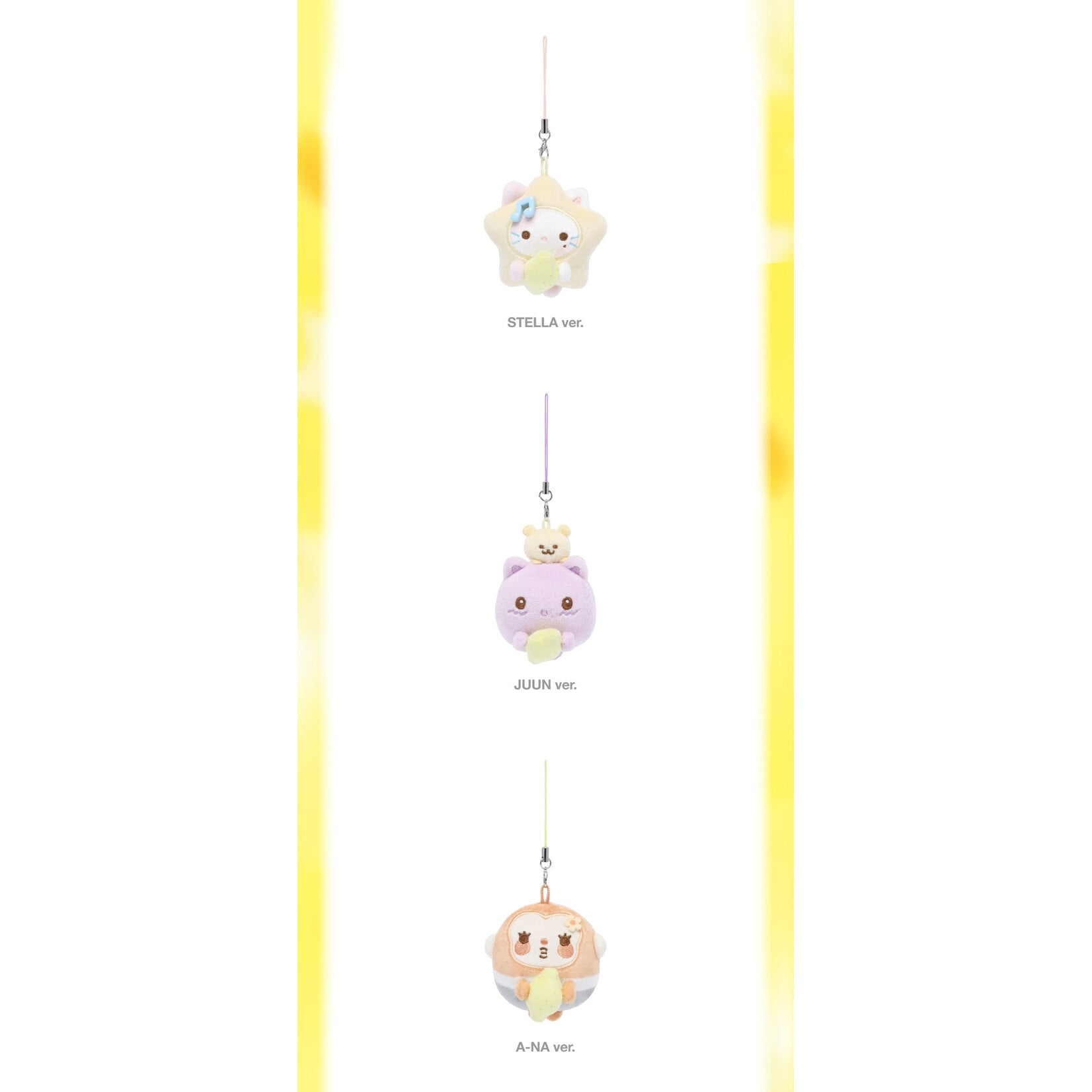 Hearts2Hearts Hearts2Hearts - 2ND MINI ALBUM POP-UP [레몬탱 (LEMON TANG)] OFFICIAL MD : LEMON MINI DOLL KEYRING