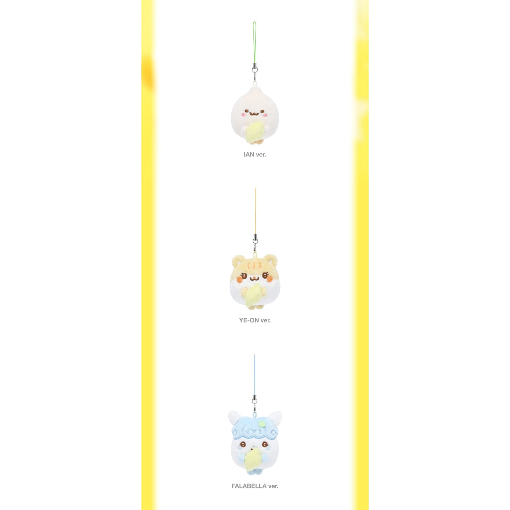 Hearts2Hearts Hearts2Hearts - 2ND MINI ALBUM POP-UP [레몬탱 (LEMON TANG)] OFFICIAL MD : LEMON MINI DOLL KEYRING