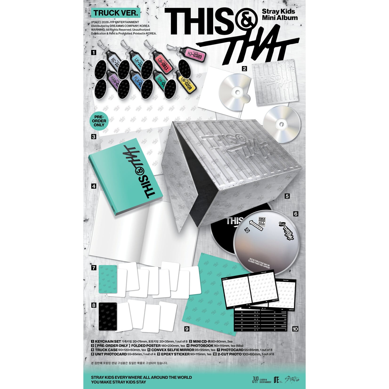 Stray Kids Stray Kids - [THIS & THAT] (TRUCK VER.)