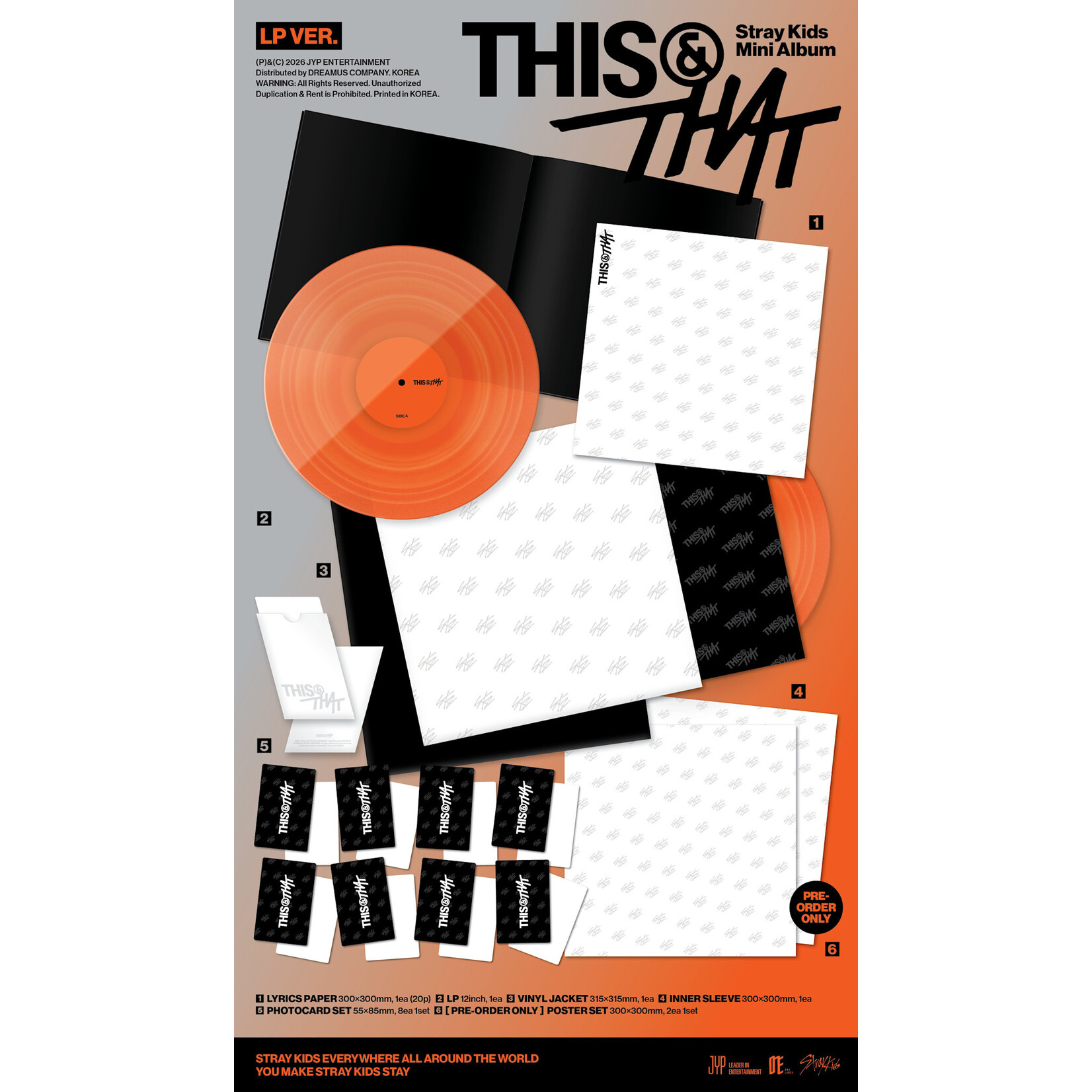 Stray Kids Stray Kids - [THIS & THAT] (LP VER.)