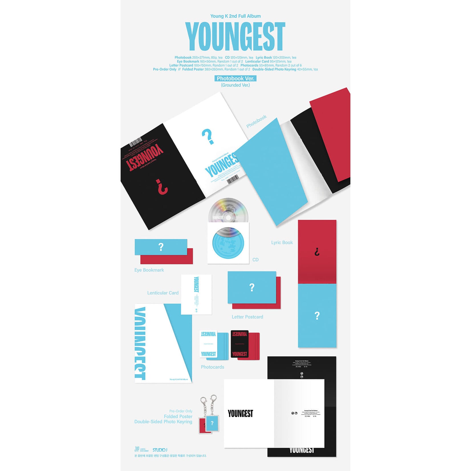 DAY6 YOUNG K (DAY6) - 2nd Full Album [YOUNGEST] (Photobook ver.)
