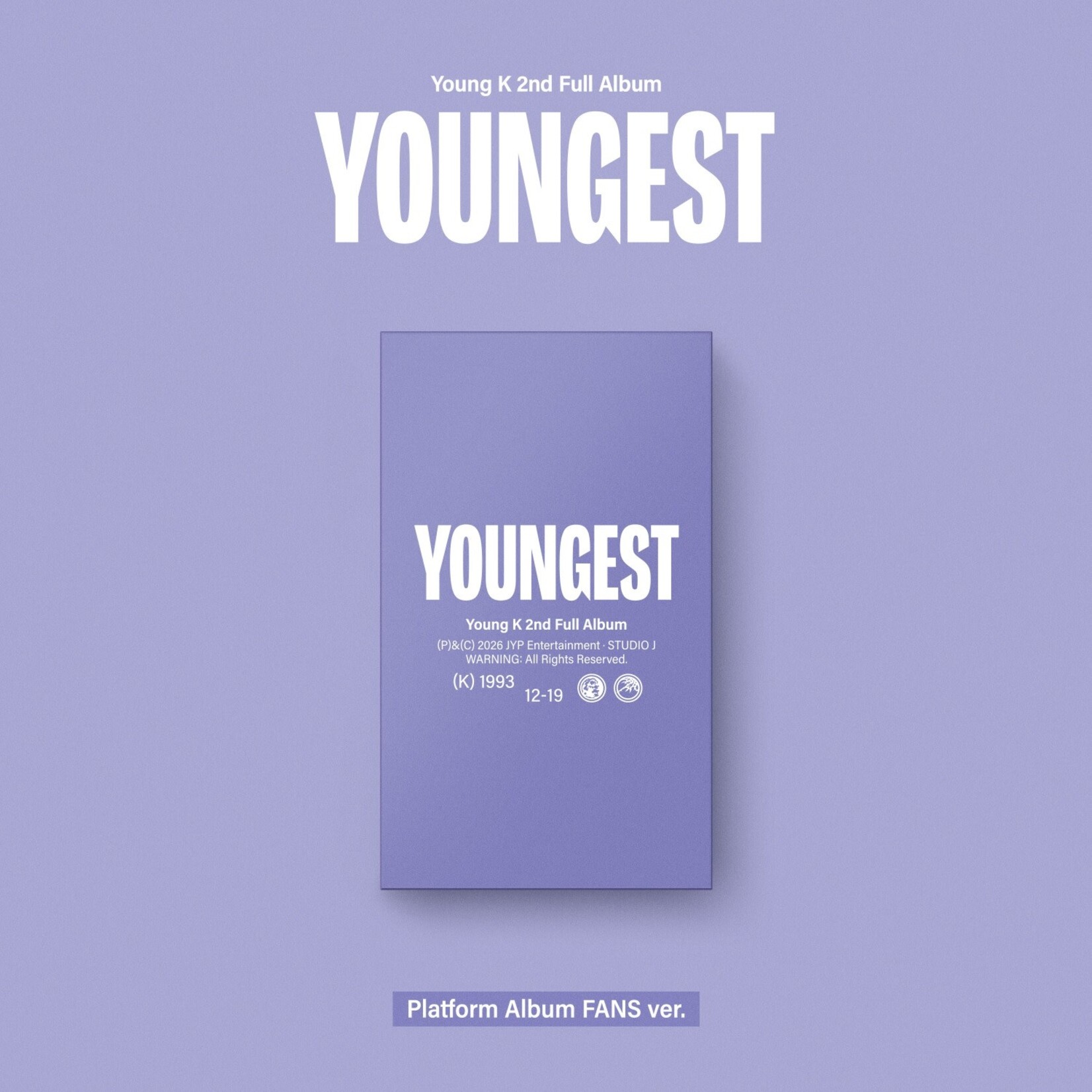 DAY6 YOUNG K (DAY6) - 2nd Full Album [YOUNGEST] (Platform Album FANS ver.)