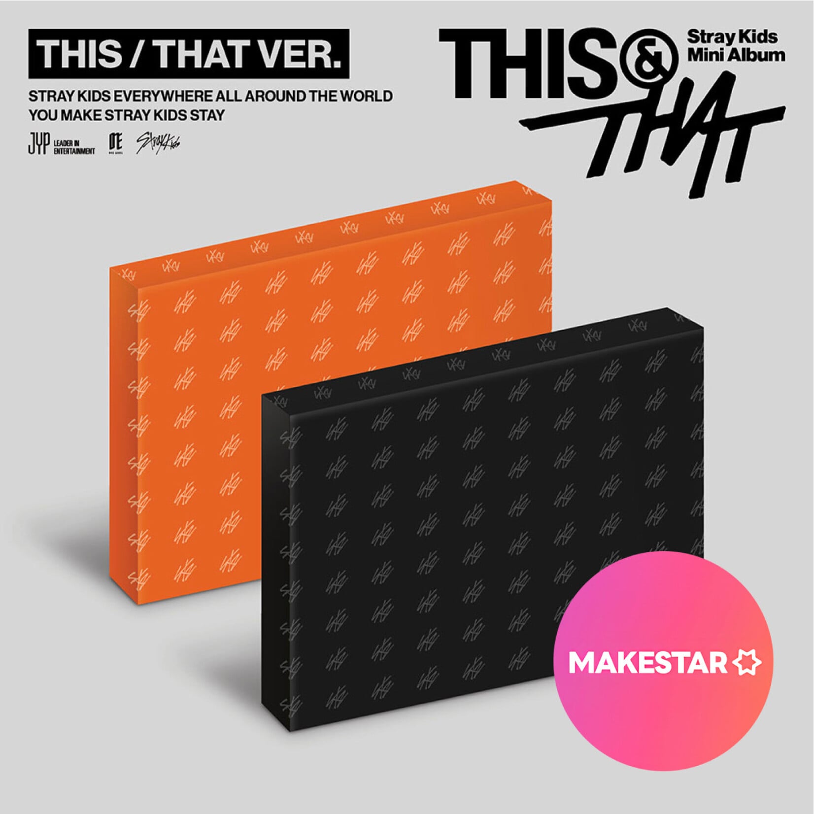 Stray Kids Stray Kids - [THIS & THAT] (Standard Ver.) + Random Photocard (MAKESTAR)