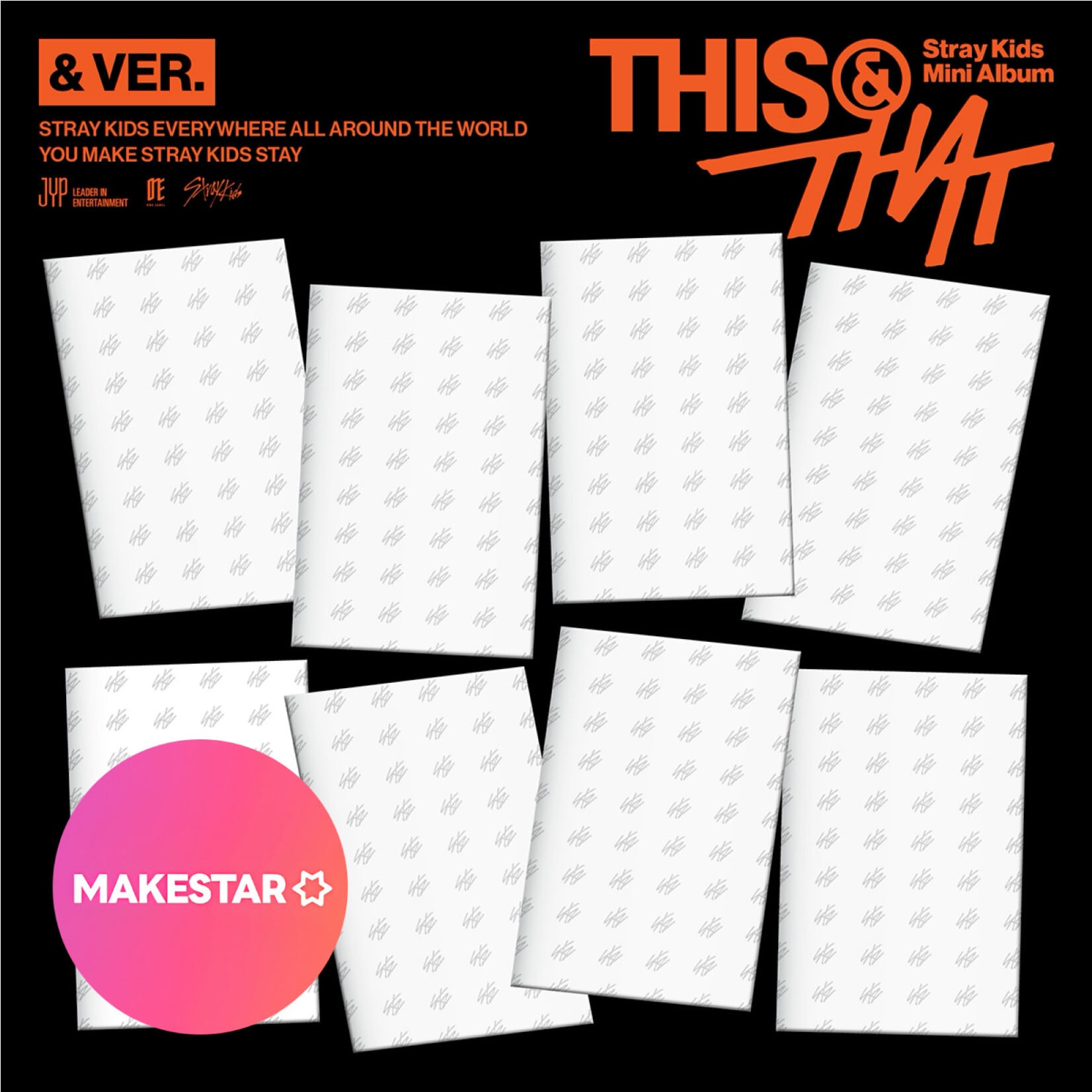 Stray Kids Stray Kids - [THIS & THAT] (& VER.) + Random Photocard (MAKESTAR)