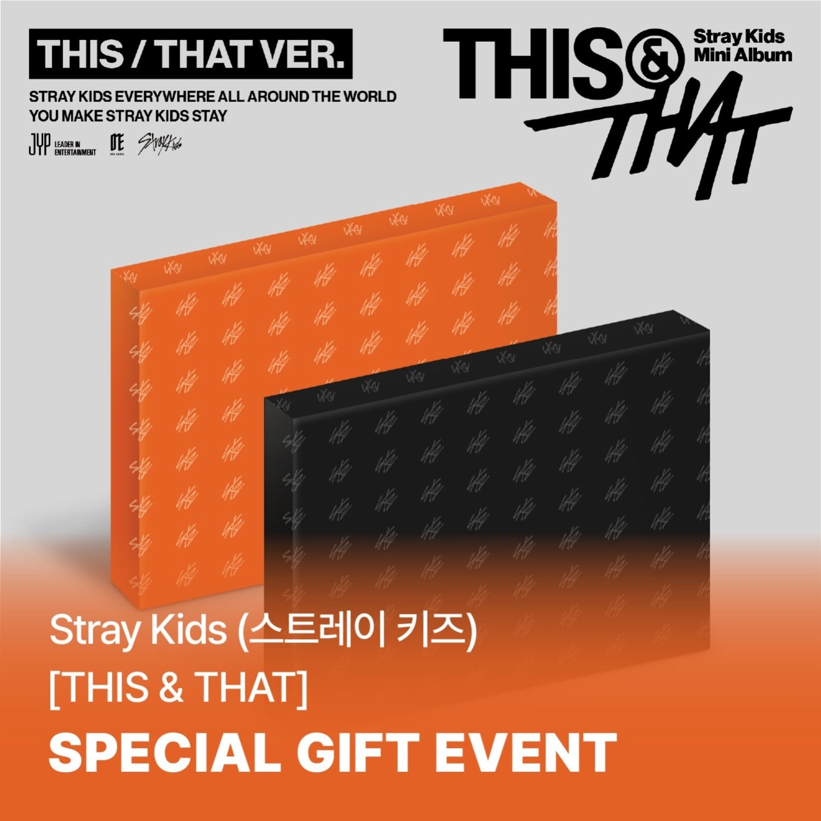 Stray Kids Stray Kids - [THIS & THAT] (Standard Ver.) + Random Photocard (SW)