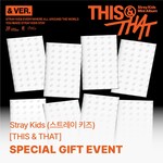 Stray Kids Stray Kids - [THIS & THAT] (& VER.) + Random Photocard (SW)