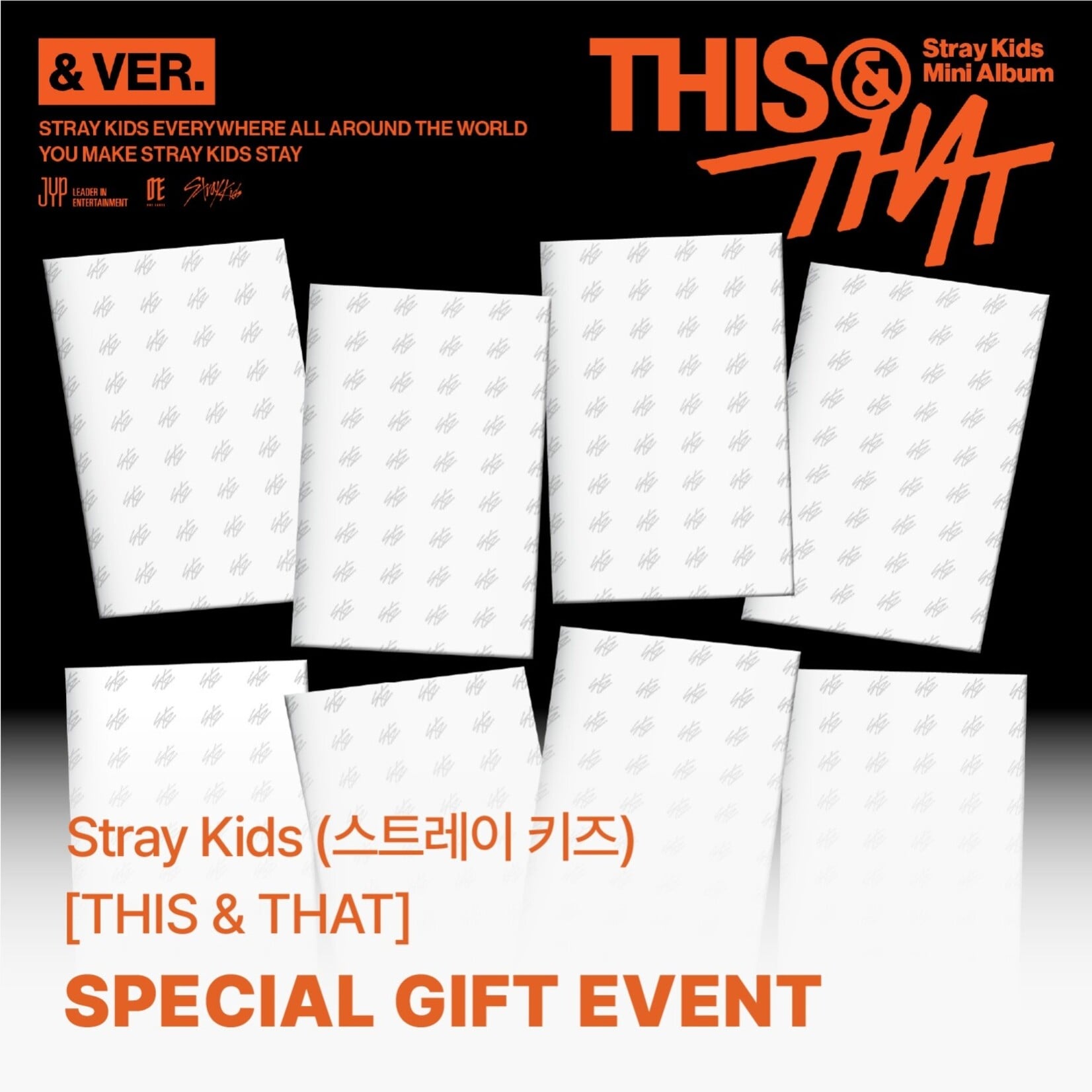 Stray Kids Stray Kids - [THIS & THAT] (& VER.) + Random Photocard (SW)