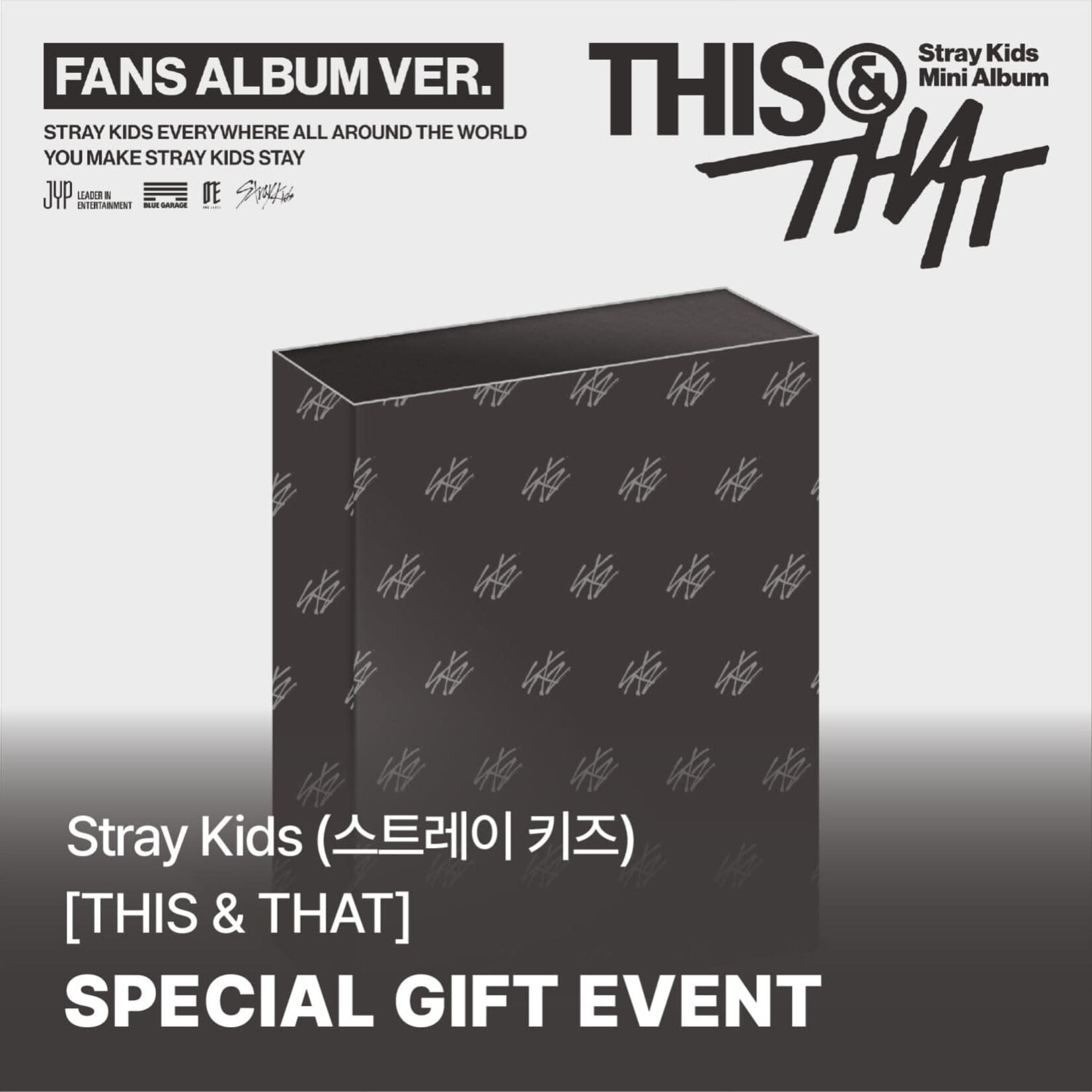 Stray Kids Stray Kids - [THIS & THAT] (FANS ALBUM VER.) + Random Photocard (SW)