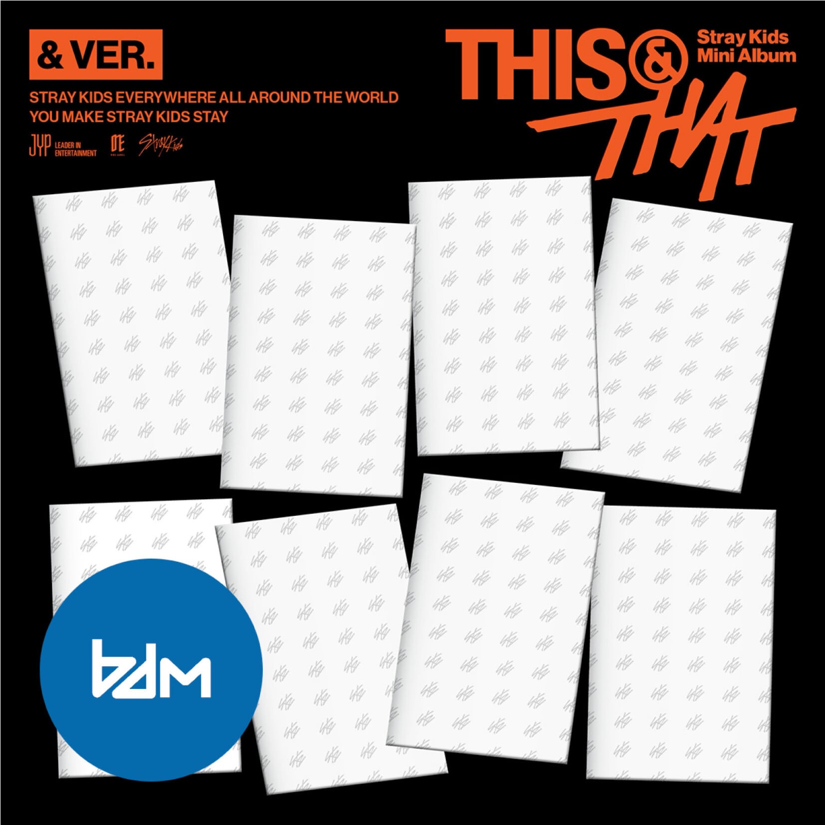 Stray Kids Stray Kids - [THIS & THAT] (& VER.) + Random Photocard (BDM)