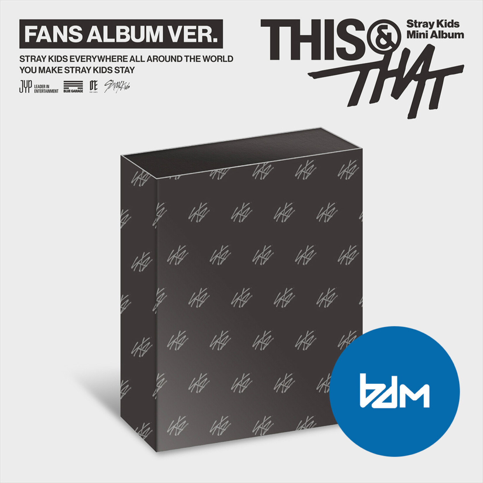 Stray Kids Stray Kids - [THIS & THAT] (FANS ALBUM VER.) + Random Photocard (BDM)