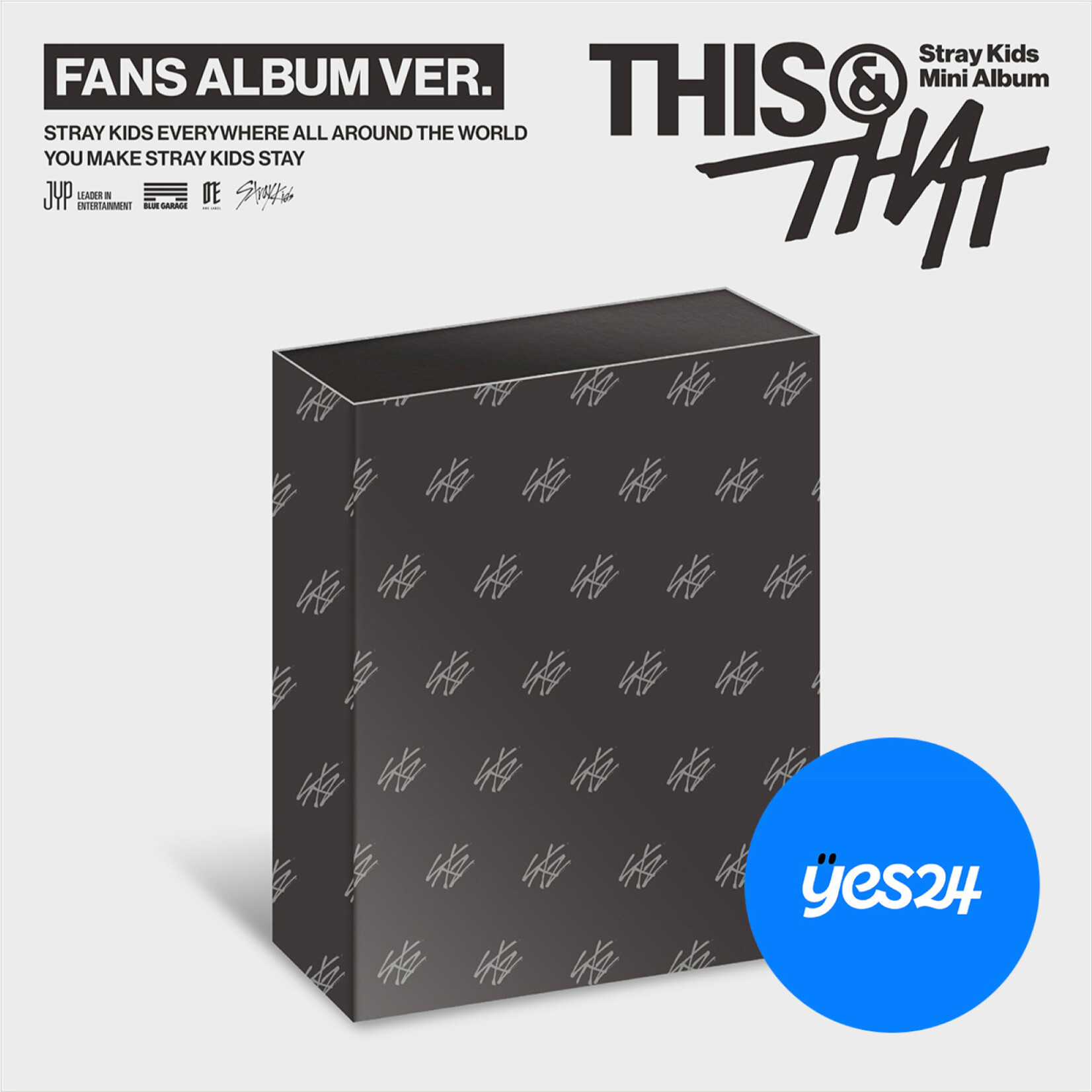 Stray Kids Stray Kids - [THIS & THAT] (FANS ALBUM VER.) + Random Photocard (YES24)