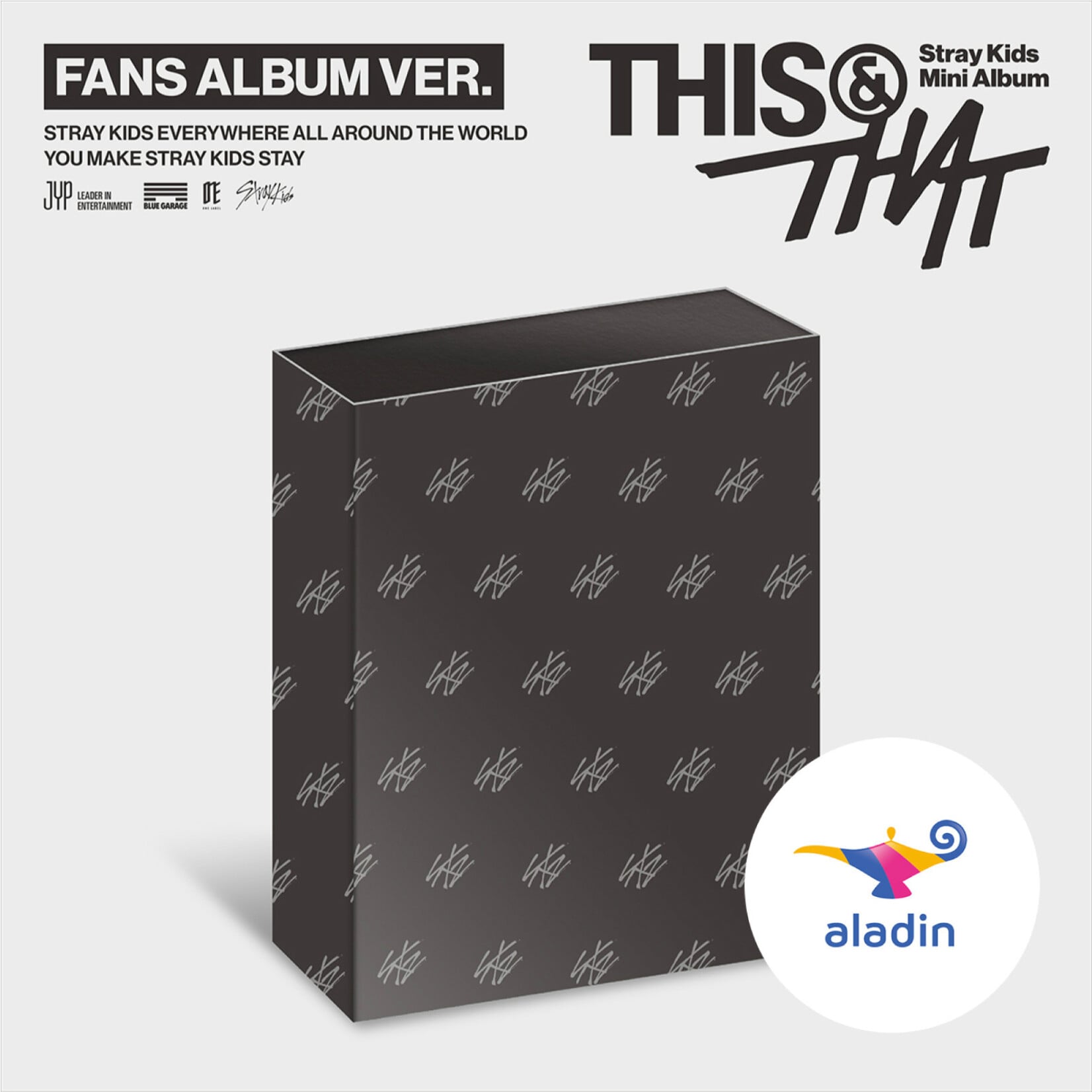 Stray Kids Stray Kids - [THIS & THAT] (FANS ALBUM VER.) + Random Photocard (ALADIN)