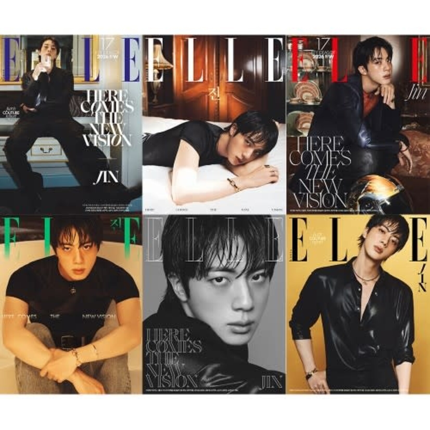 BTS JIN (BTS) - AUGUST 2026 [ELLE]
