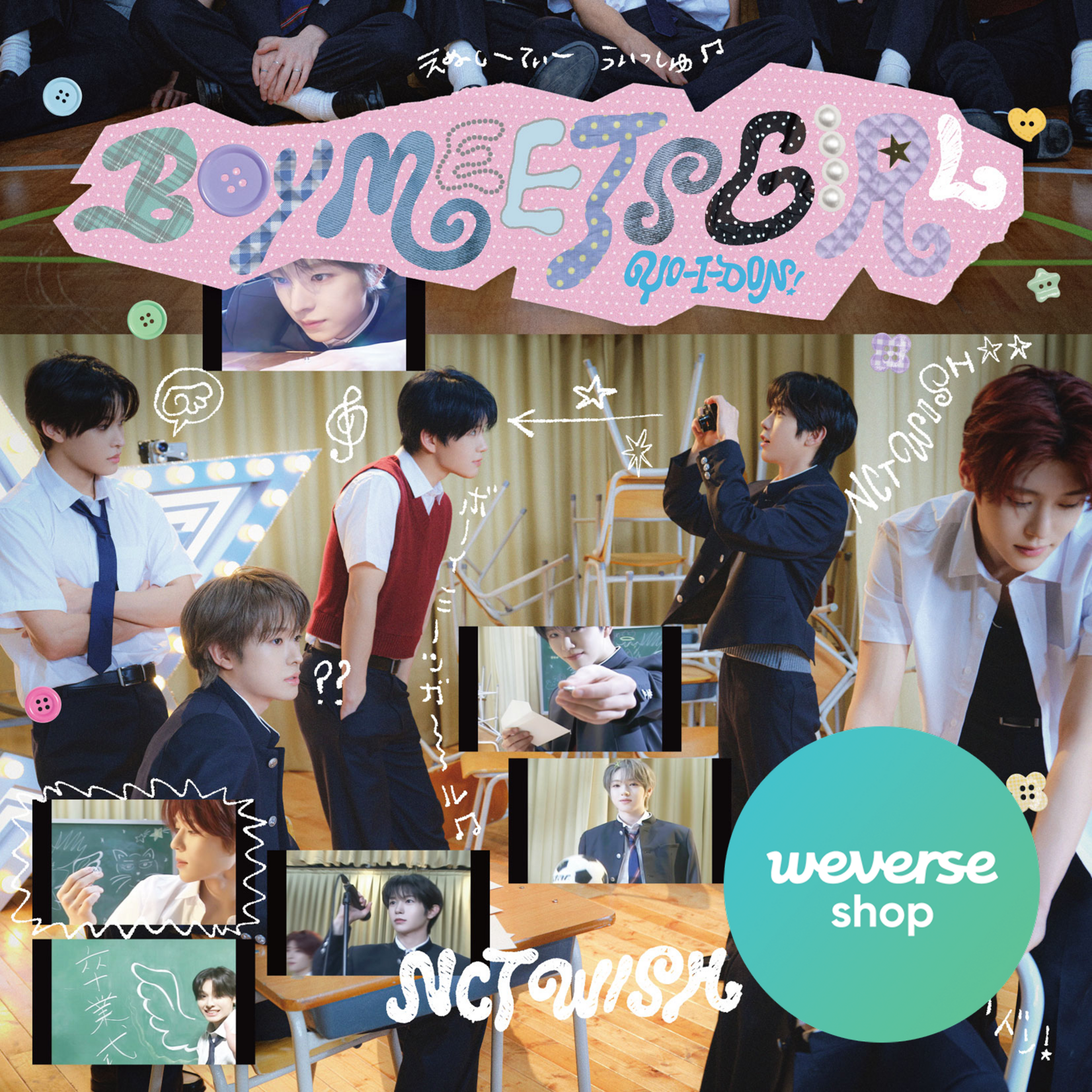 NCT NCT WISH - YO-I-DON! / BOY MEETS GIRL (BOY MEETS GIRL Ver.) + Random Photocard (WS)