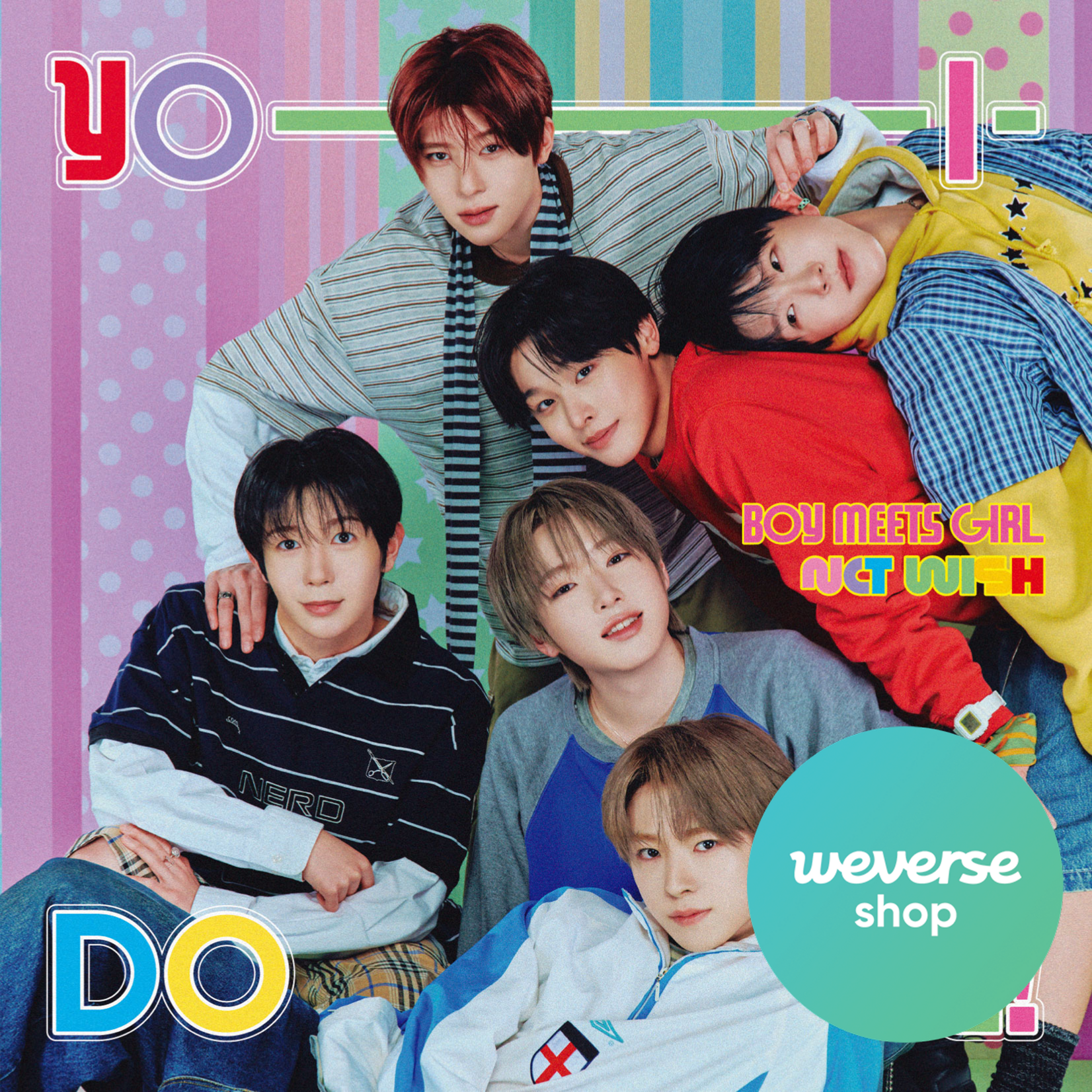 NCT NCT WISH - YO-I-DON! / BOY MEETS GIRL (YO-I-DON! Ver.) + Random Photocard (WS)