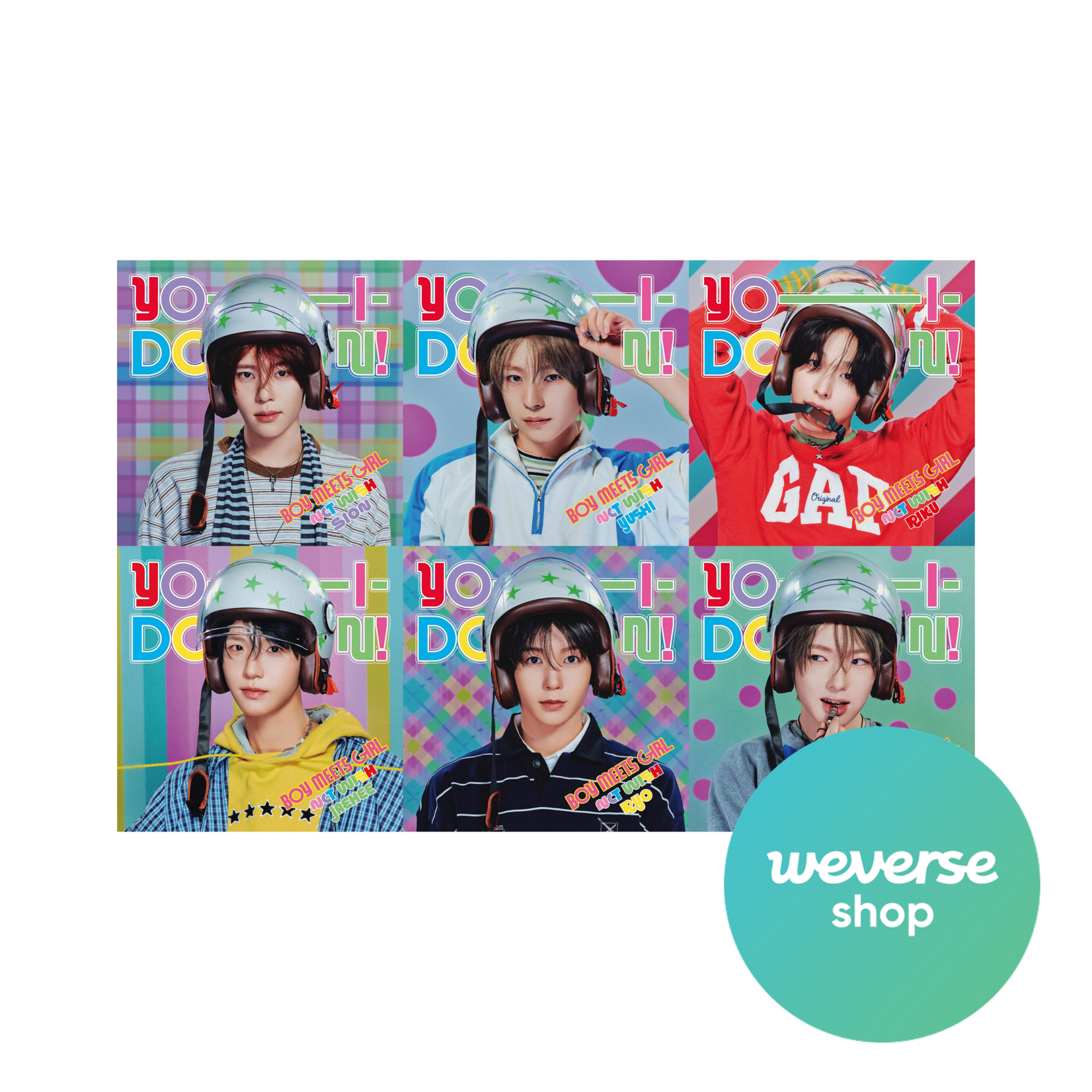 NCT NCT WISH - YO-I-DON! / BOY MEETS GIRL (SOLO JACKET Ver.) + Random Photocard (WS)