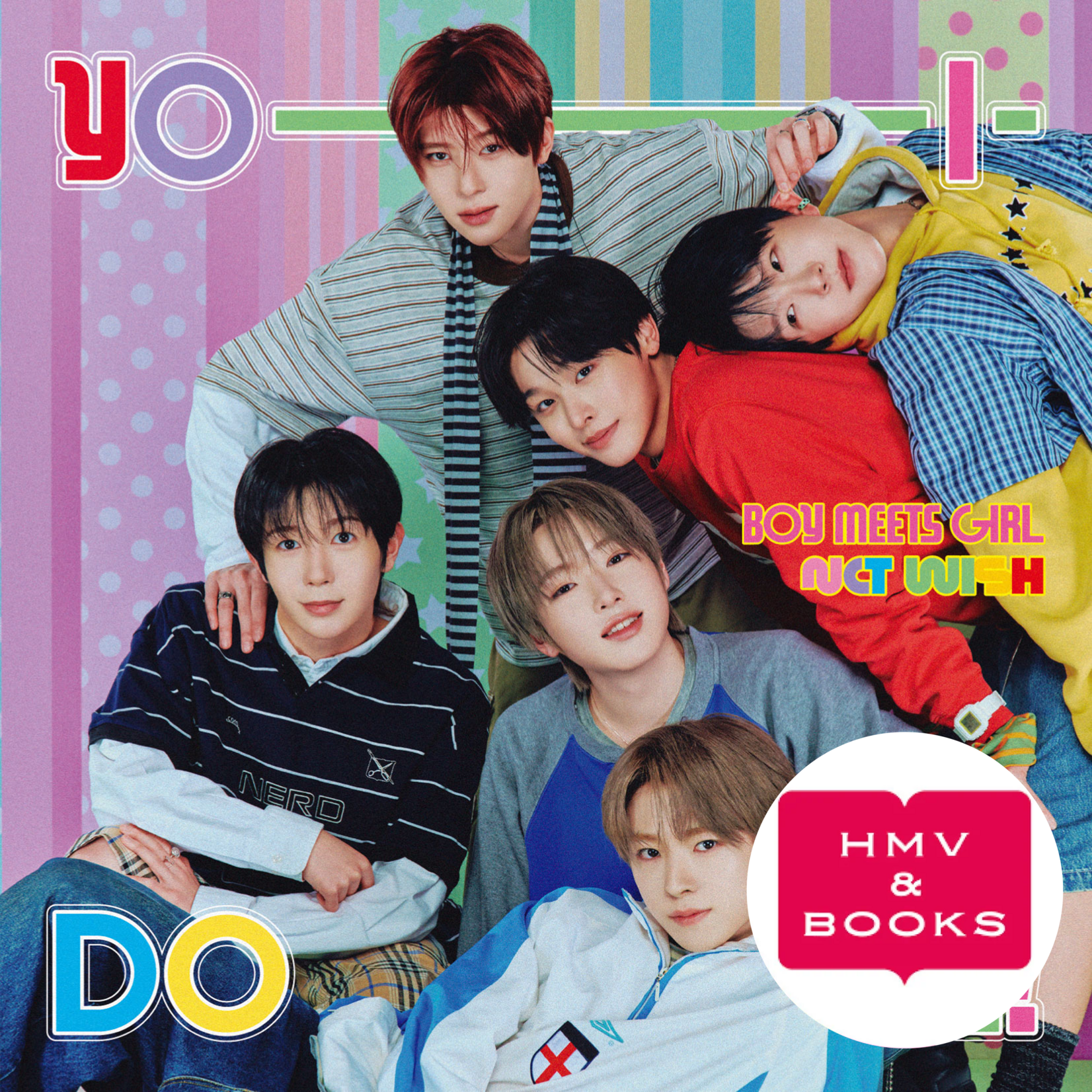 NCT NCT WISH - YO-I-DON! / BOY MEETS GIRL (YO-I-DON! Ver.) + Random Photocard (HMV)