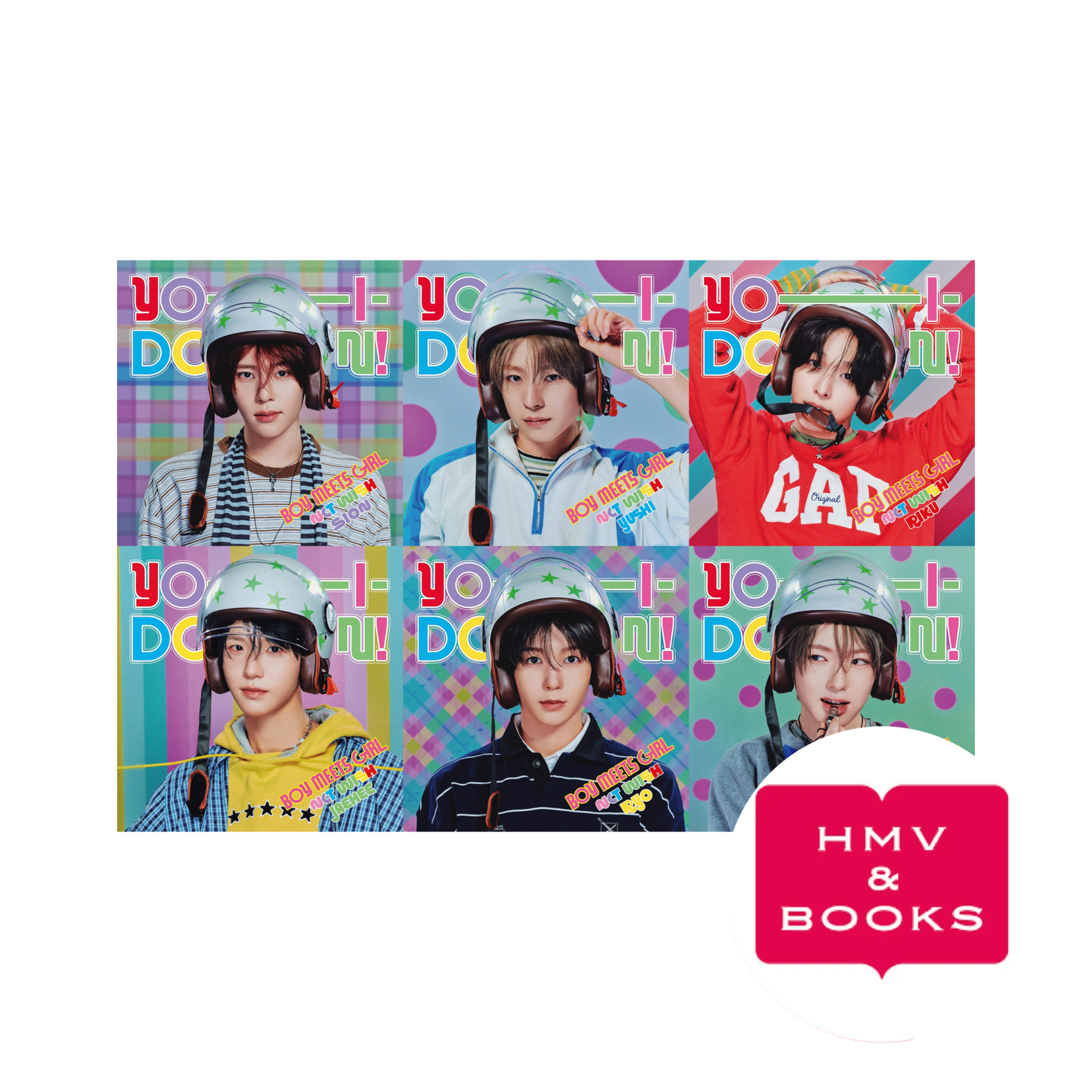 NCT NCT WISH - YO-I-DON! / BOY MEETS GIRL (SOLO JACKET Ver.) + Random Photocard (HMV)
