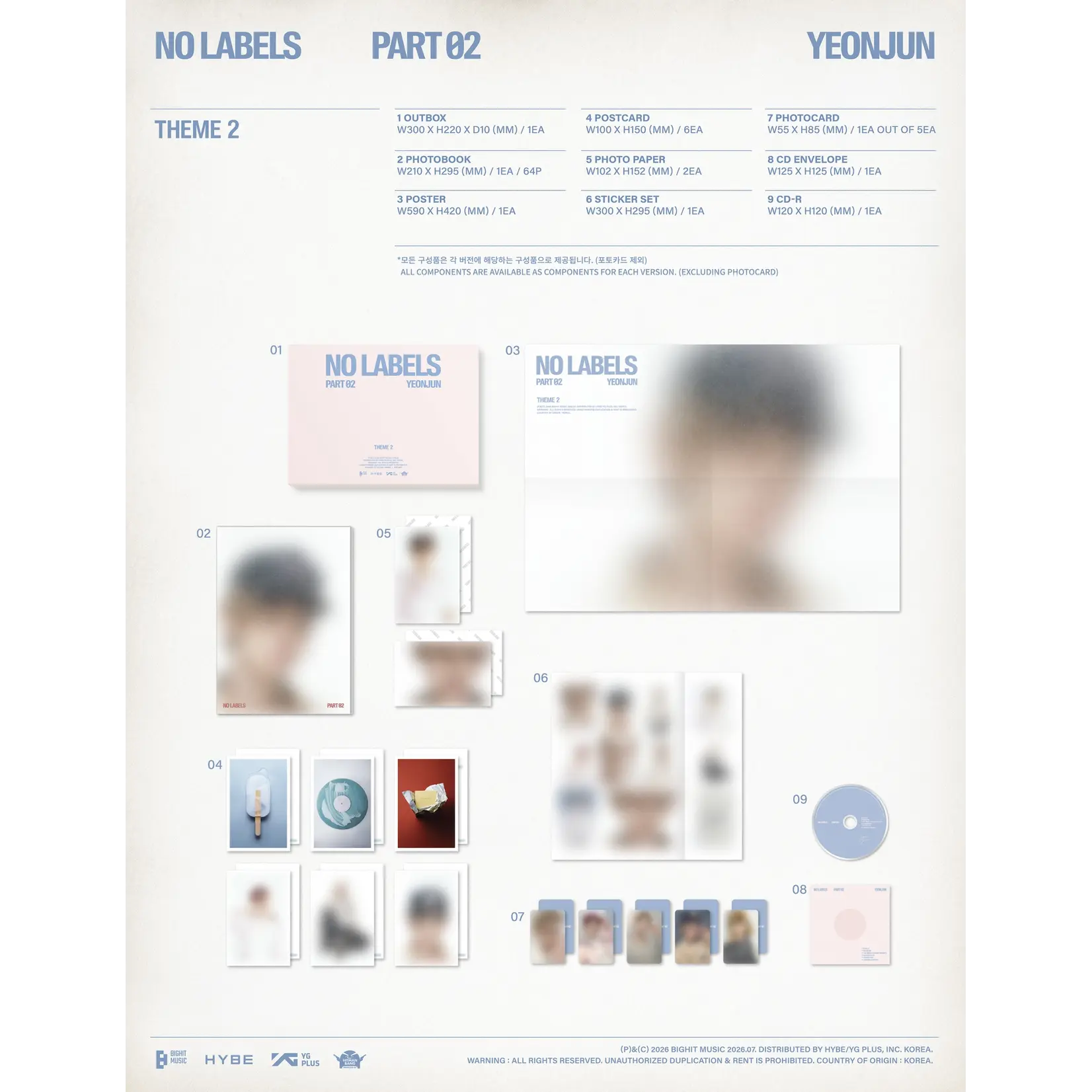 TXT YEONJUN - [NO LABELS: PART 02] (Photobook Ver.)