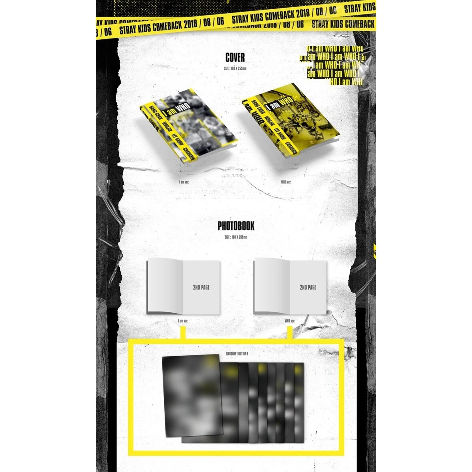 Stray Kids Stray Kids - 2nd Mini Album [I AM WHO]