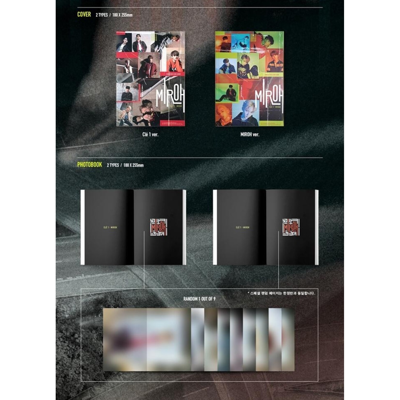 Stray Kids Stray Kids - Mini Album [Clé 1 : MIROH]